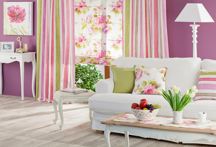 Ein sommerliches Wohnzimmer