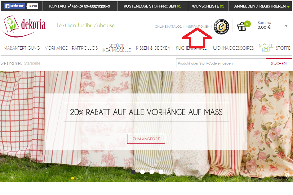 Inspirationen für Zuhause – die Dekoria-Einrichtungsvorschläge