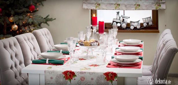 Inspirationen für die Weihnachtstafel