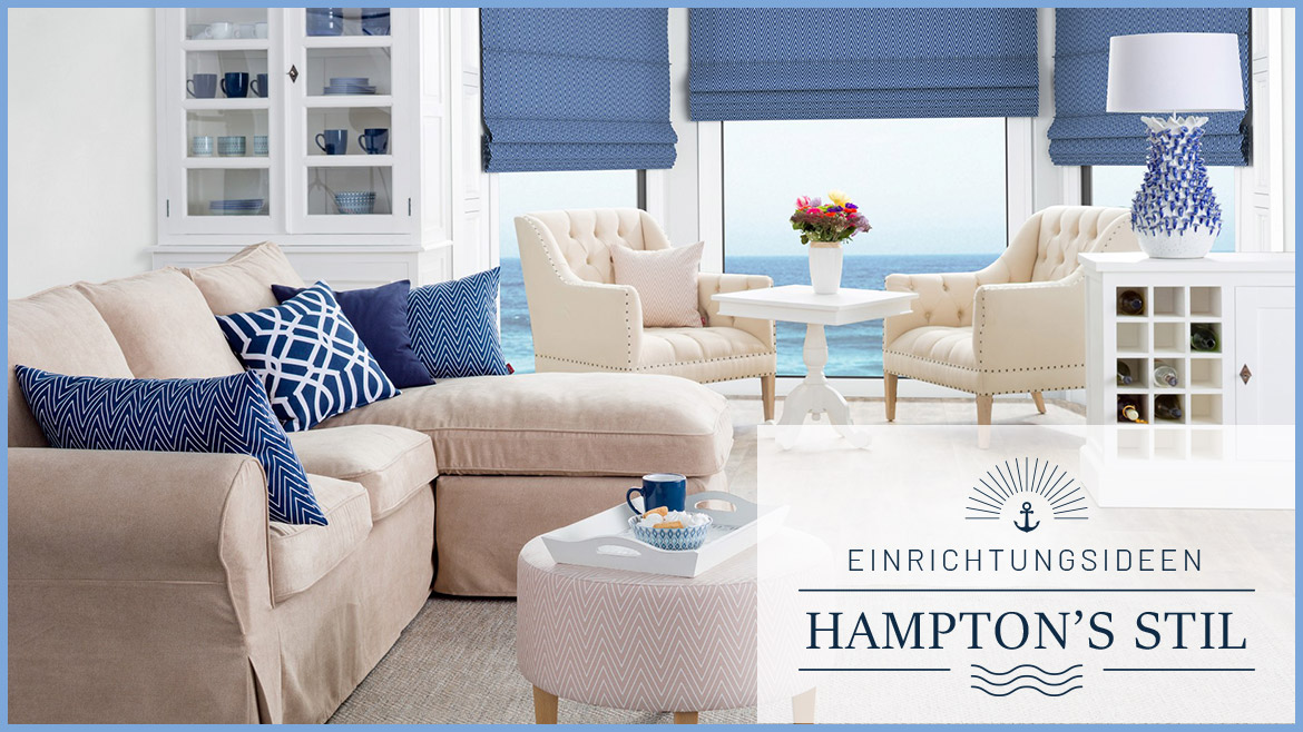 Ab in die Hamptons – mit Dekoria Zuhause im Urlaub