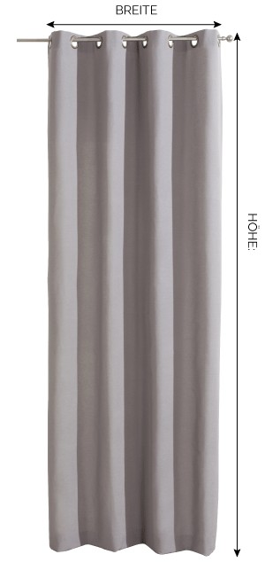 VORHANG MIT ÖSEN