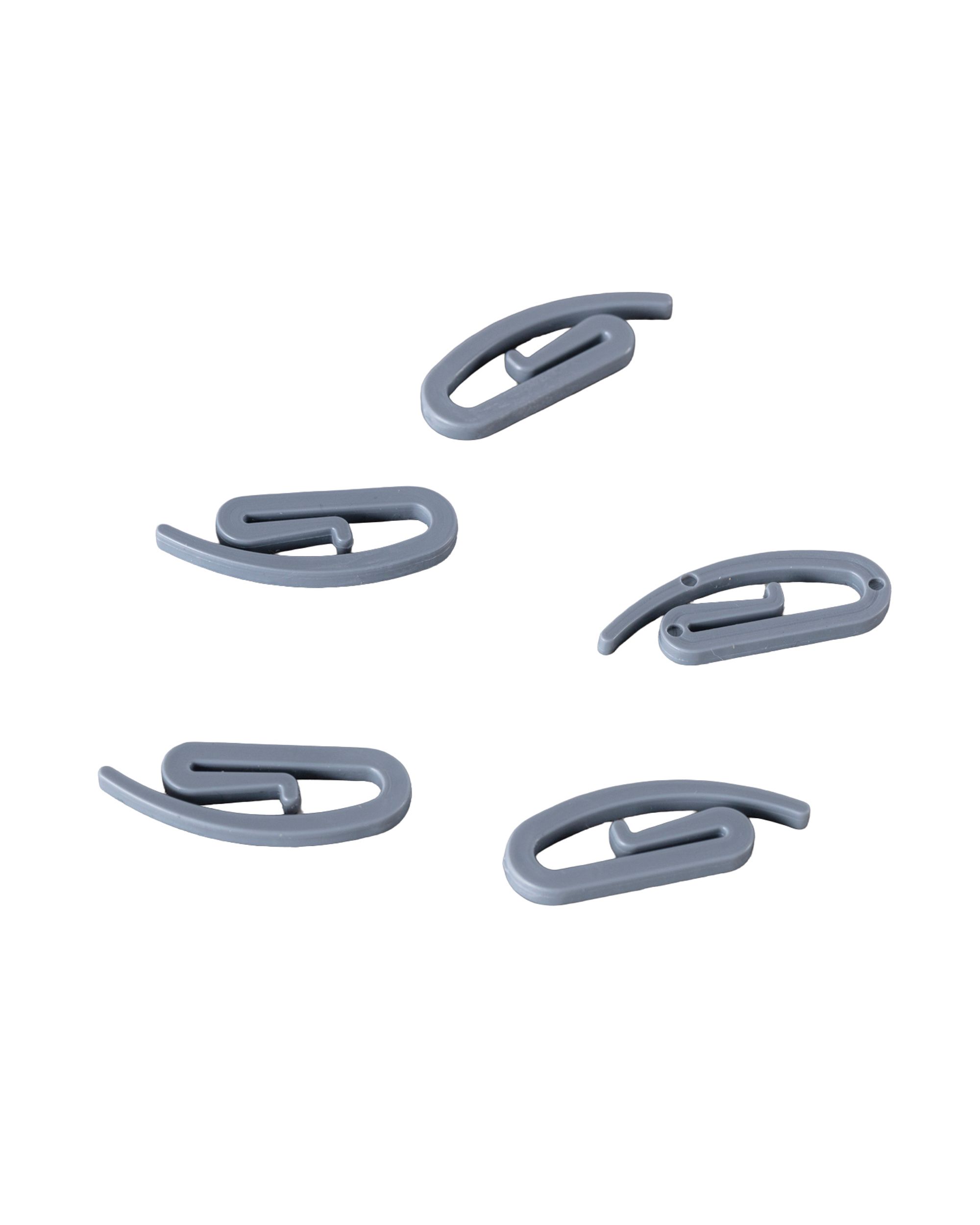 Gardinenhaken Premium grau