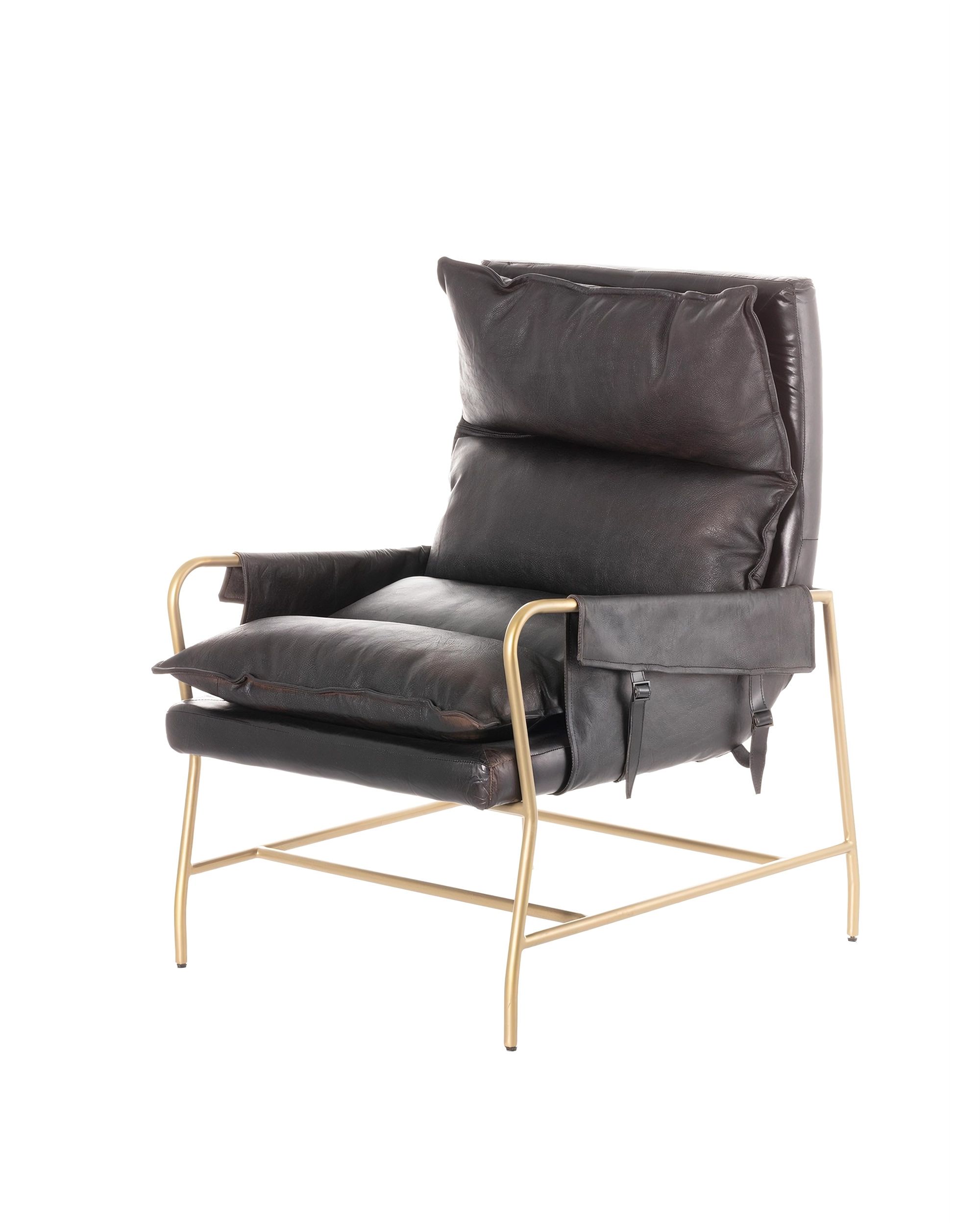 Ledersessel Nitma 68x78x97cm