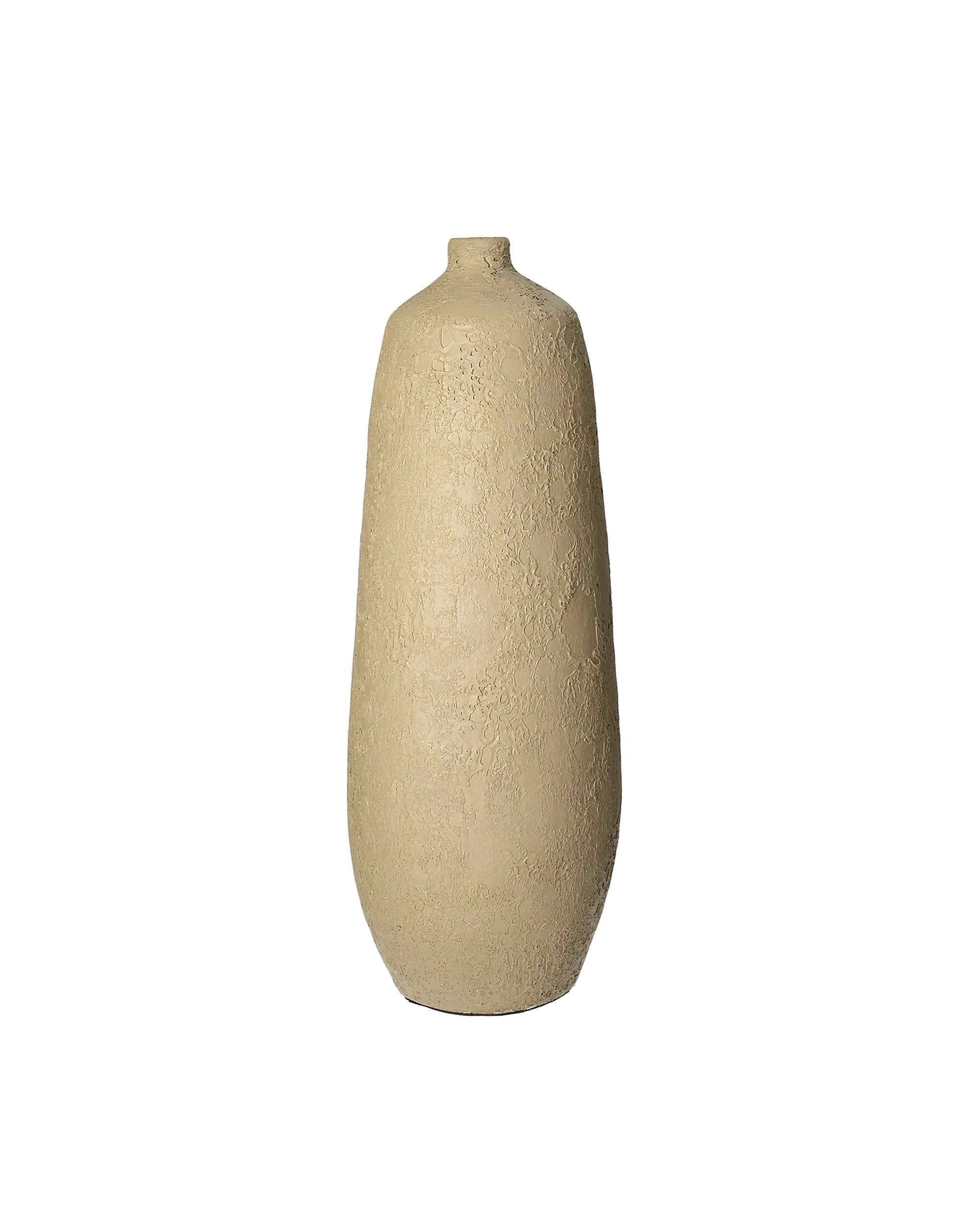 Bodenvase Oresti 20x52cm dark beige