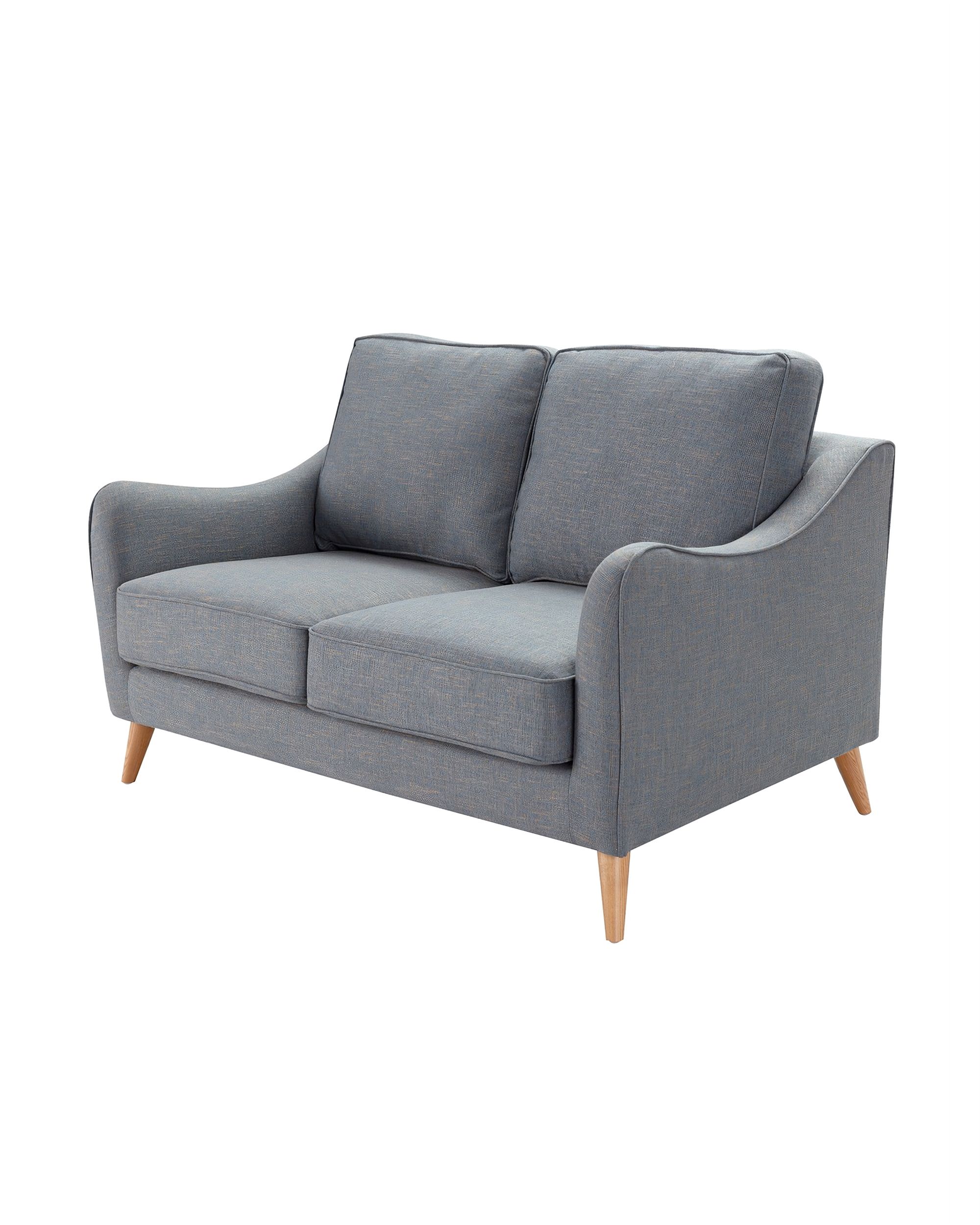 2-Sitzer Sofa Venuste denim blue/brown