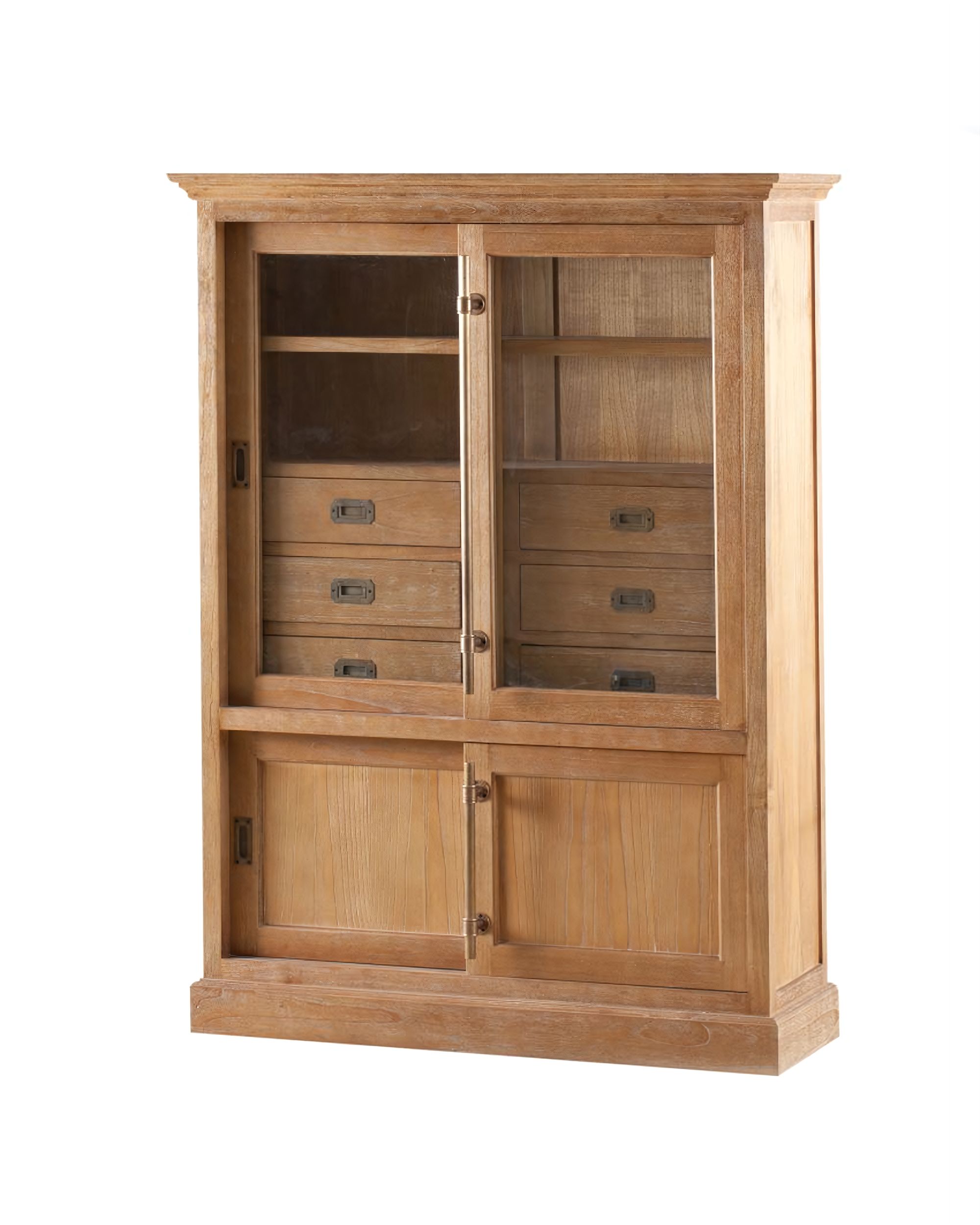 Vitrine Chantal mit 6 Schubladen und Türen