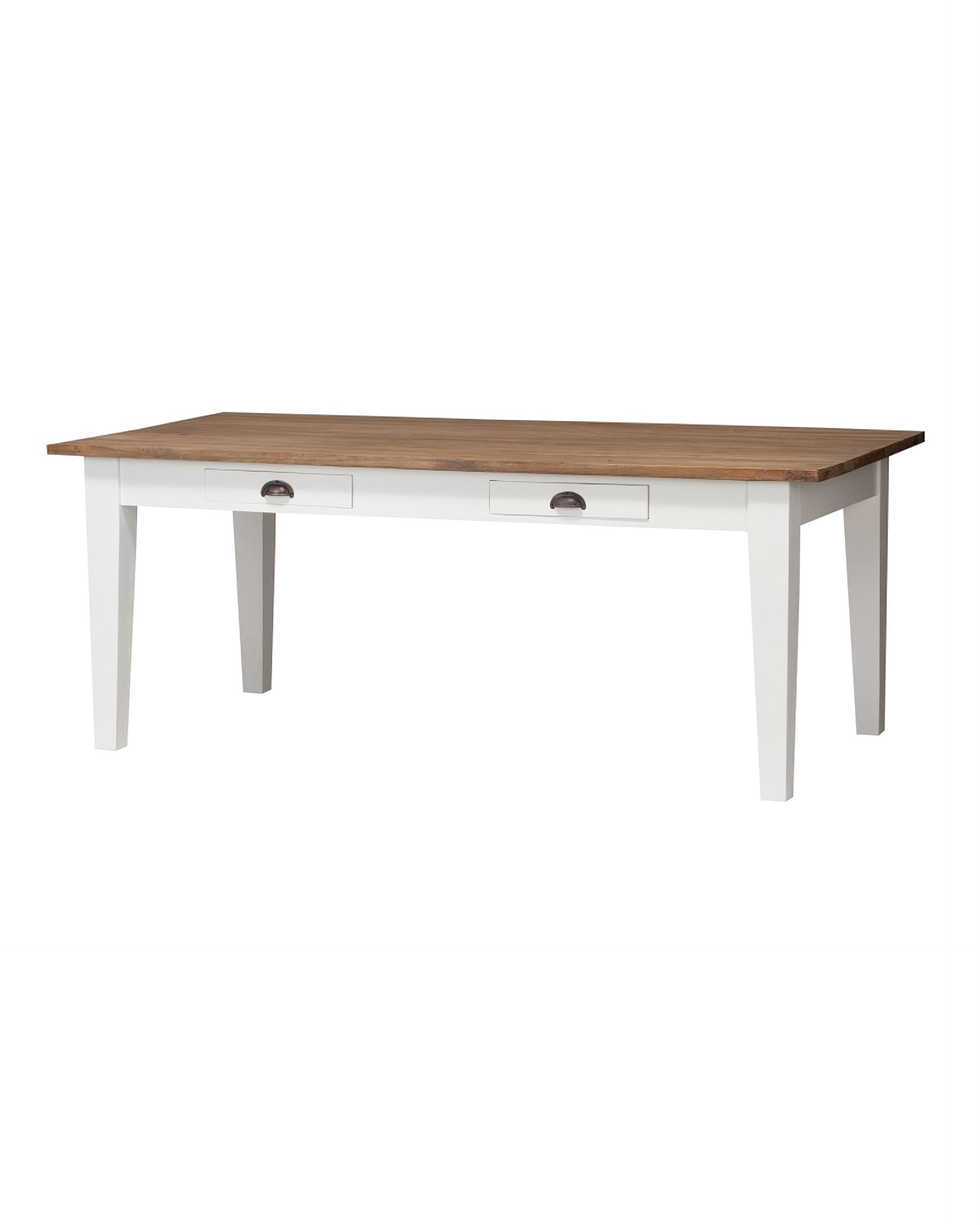 Tisch Milton white&natural 200x100x78cm
