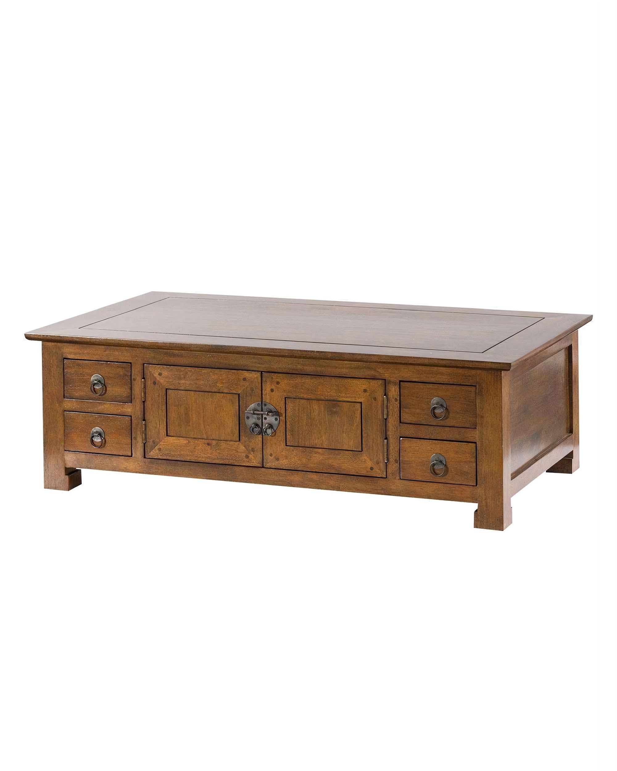 Couchtisch Ibuku brown 120x70x40cm
