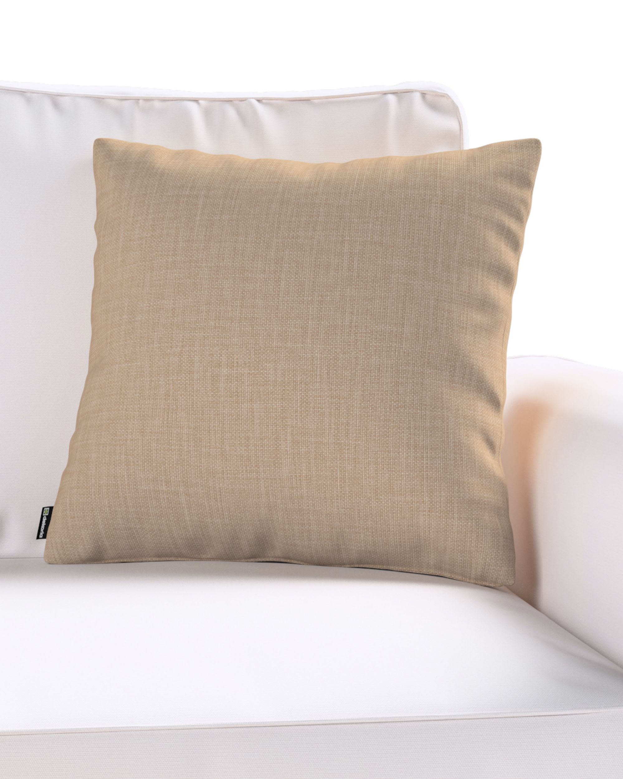 Kissenhülle Mia Farbe beige Stoff strukturiert (hover)