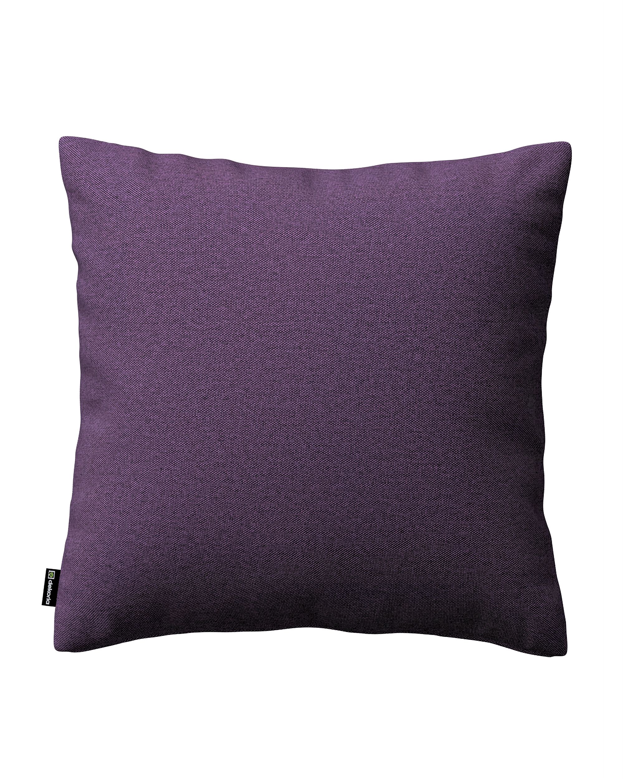 Kissenhülle Mia Farbe violett Stoff strukturiert
