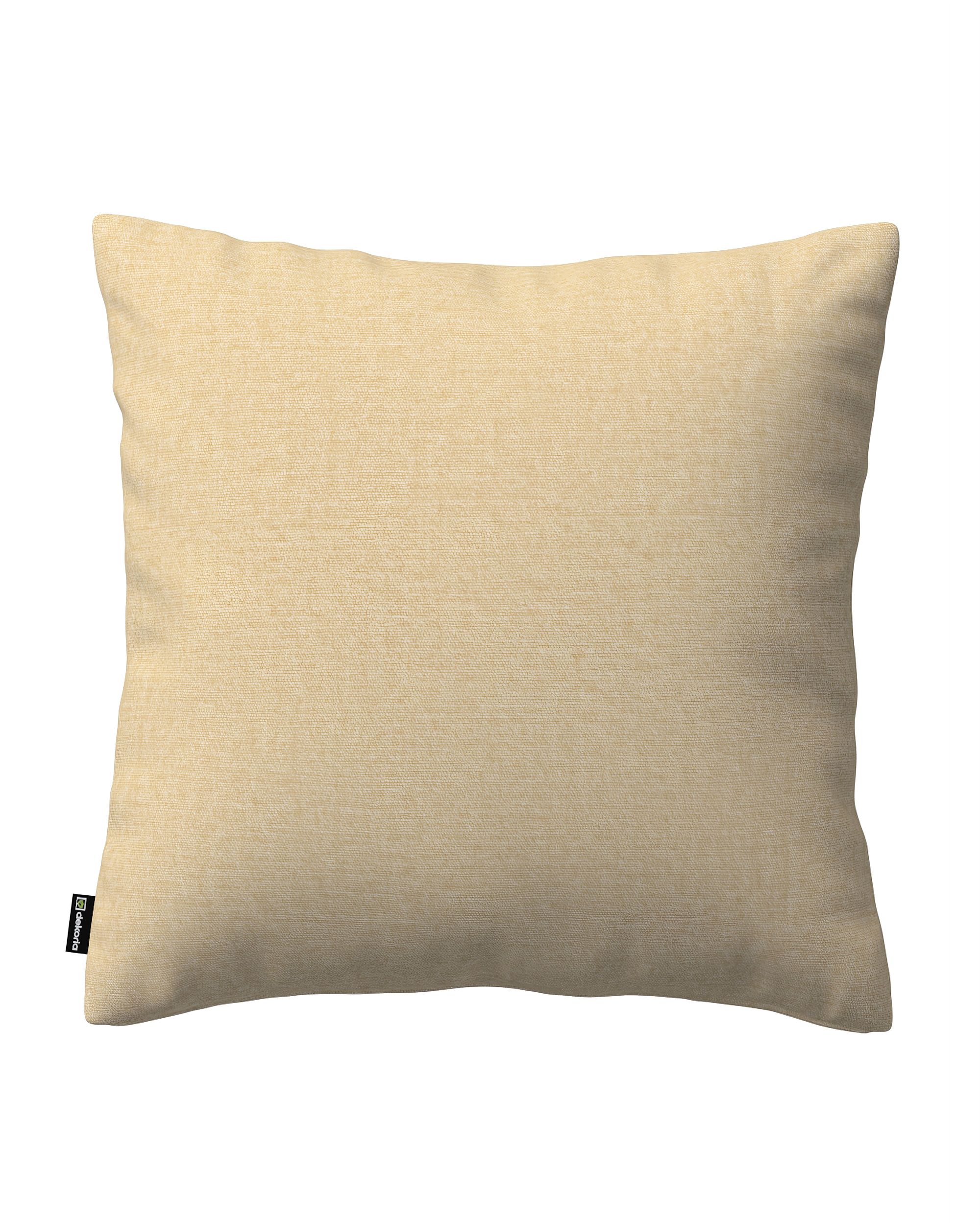 Kissenhülle Mia Farbe beige Stoff glänzend, strukturiert