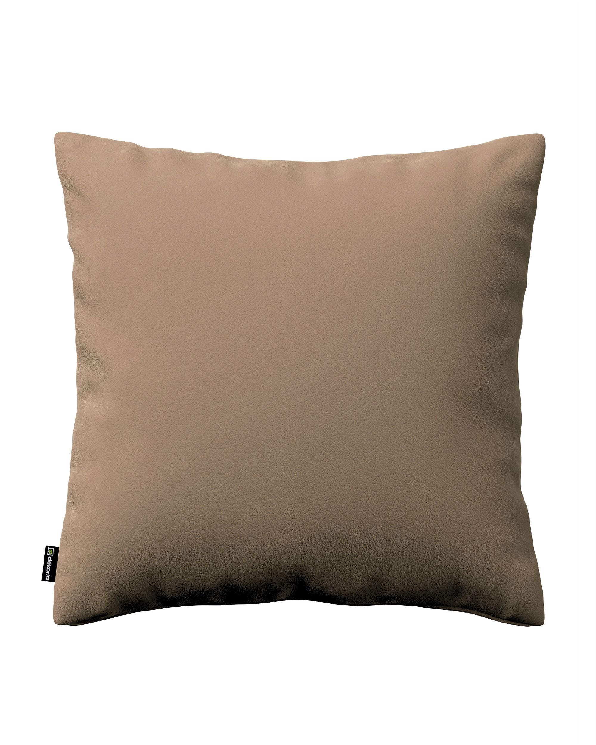 Kissenhülle Mia Farbe beige Stoff glänzend, samt