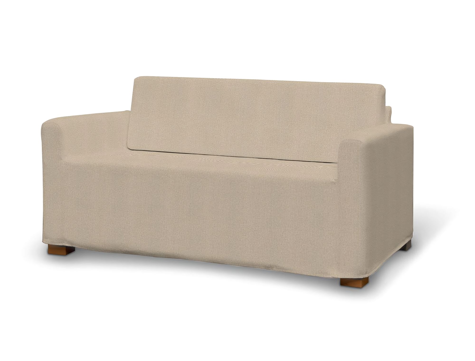 Bezug für Solsta Sofa Farbe beige Stoff strukturiert
