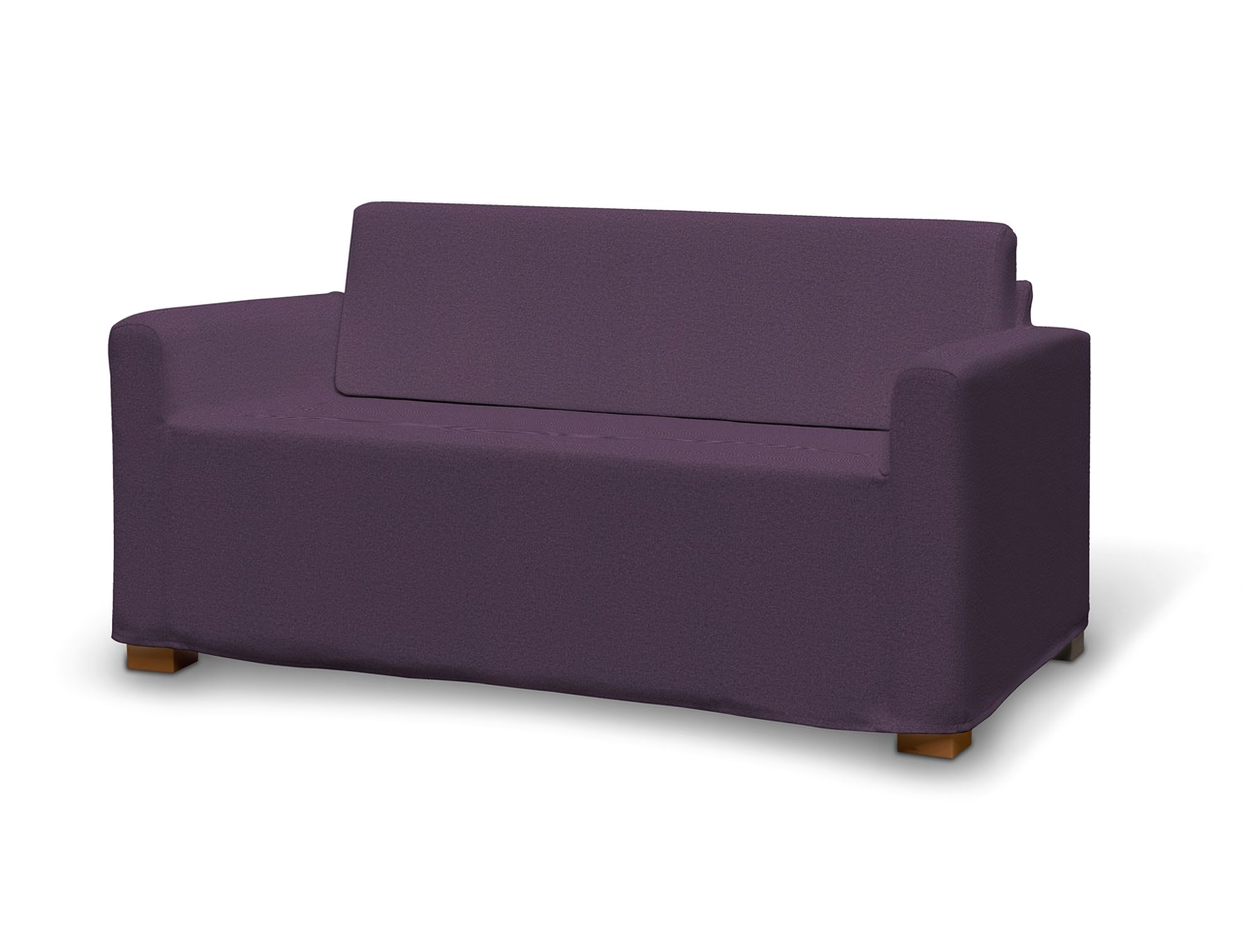 Bezug für Solsta Sofa Farbe violett Stoff strukturiert