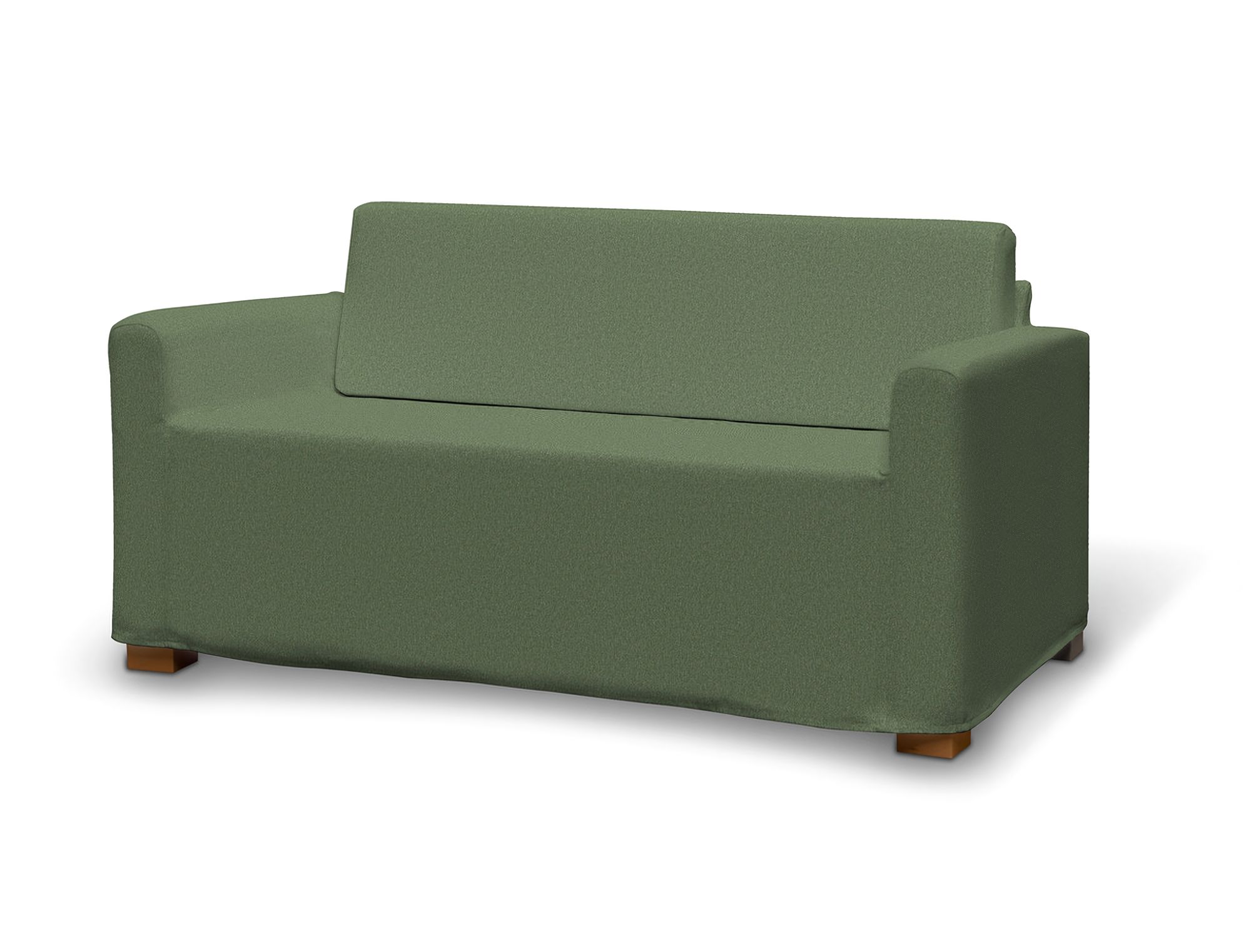 Bezug für Solsta Sofa Farbe grün Stoff strukturiert
