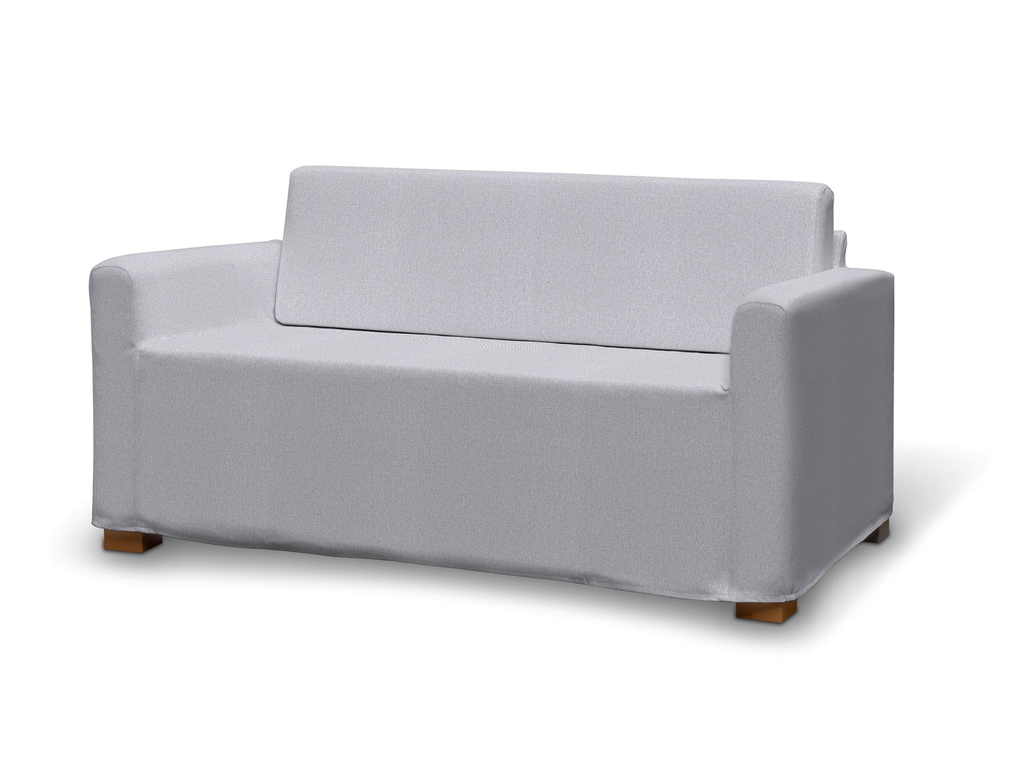 Bezug für Solsta Sofa Farbe grau Stoff strukturiert