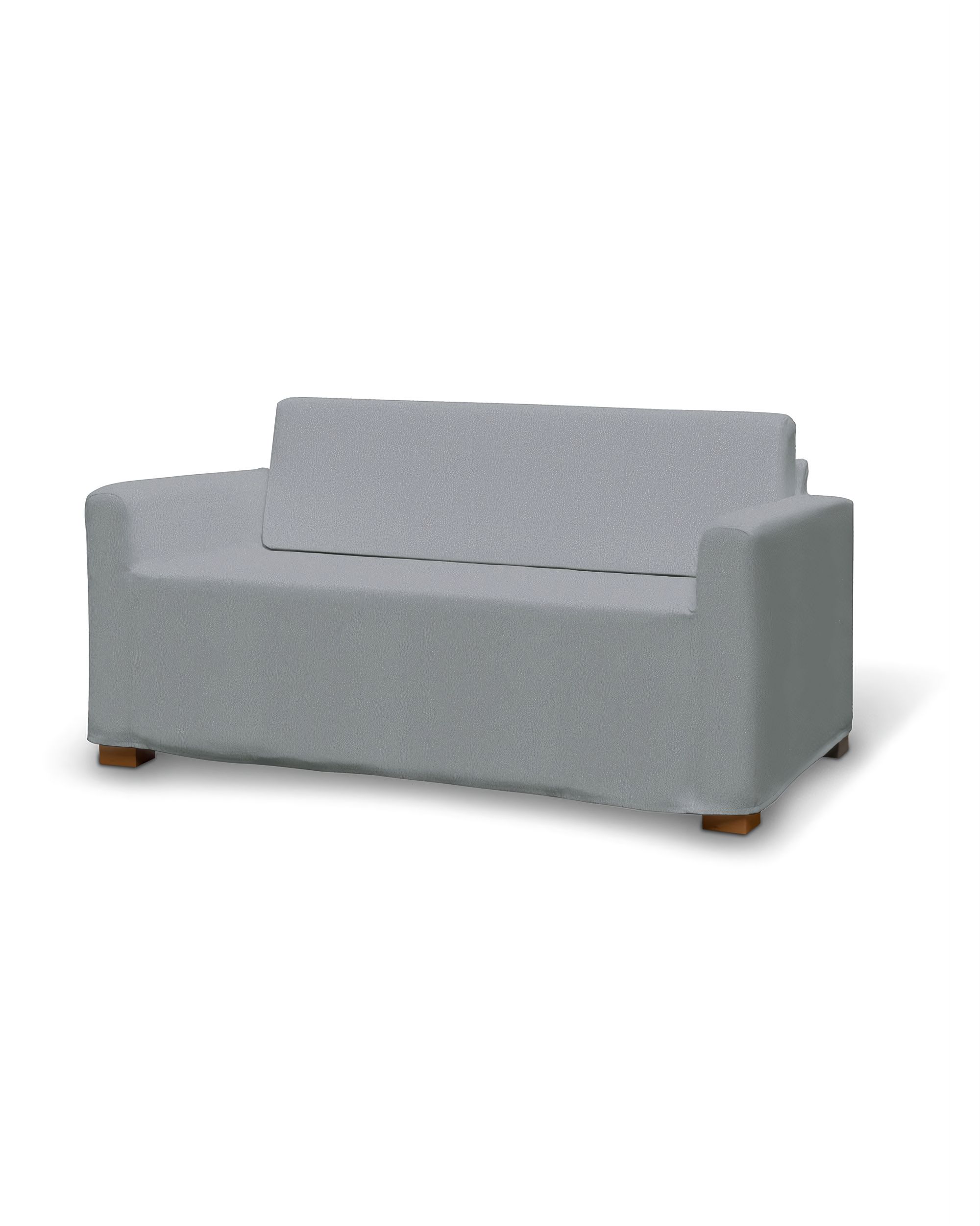 Bezug für Solsta Sofa Farbe grau Stoff strukturiert