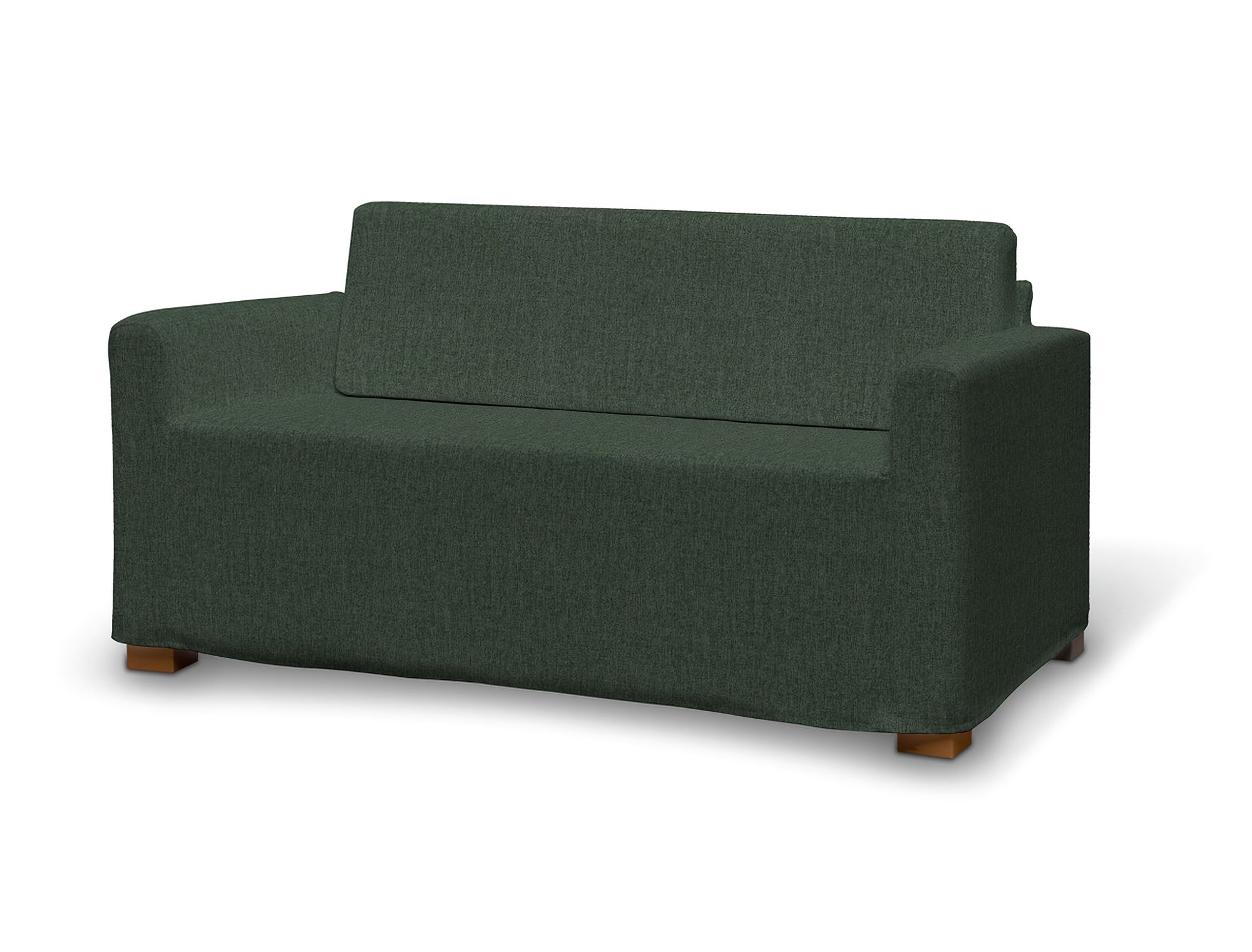 Bezug für Solsta Sofa Farbe grün Stoff strukturiert
