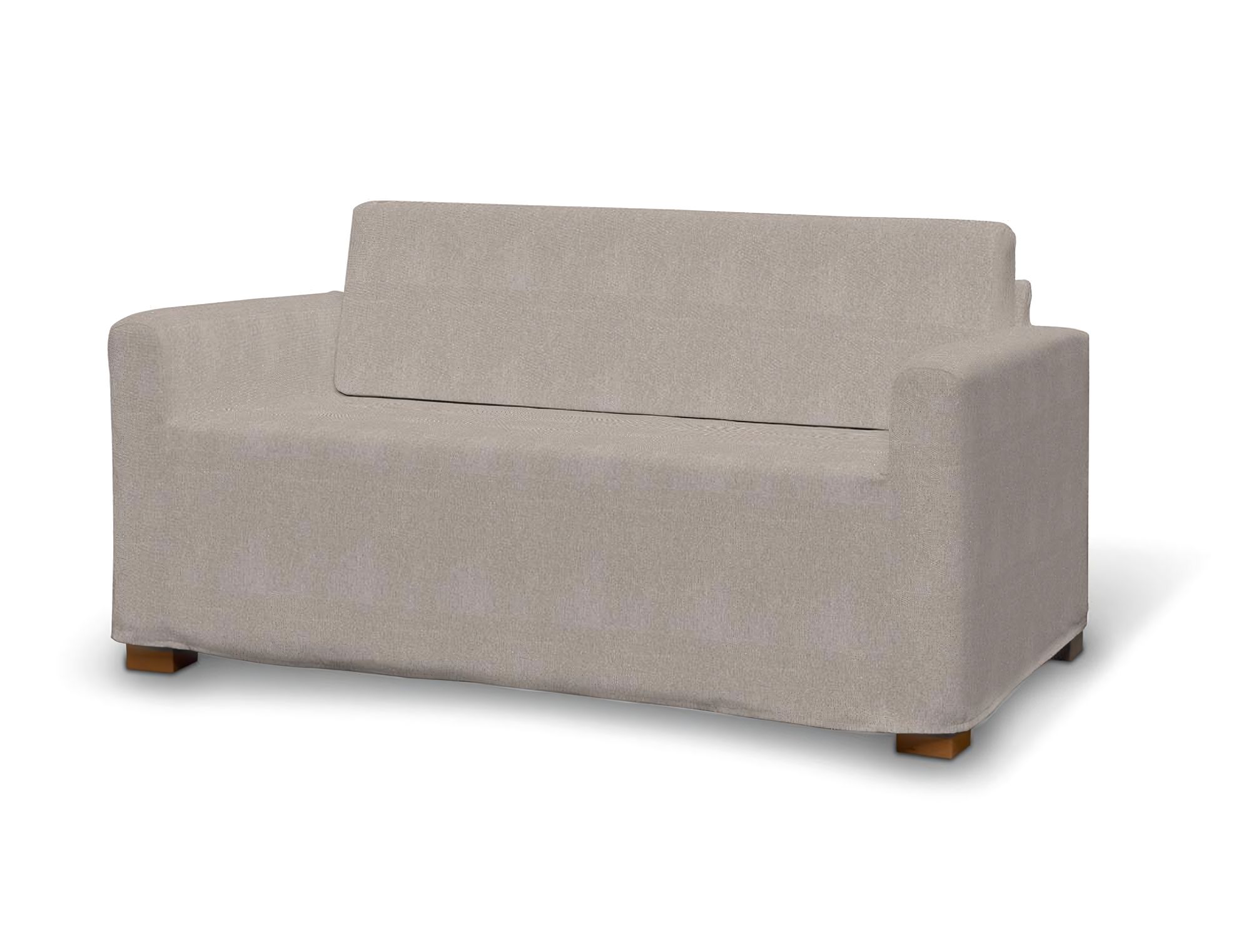 Bezug für Solsta Sofa Farbe beige Stoff strukturiert