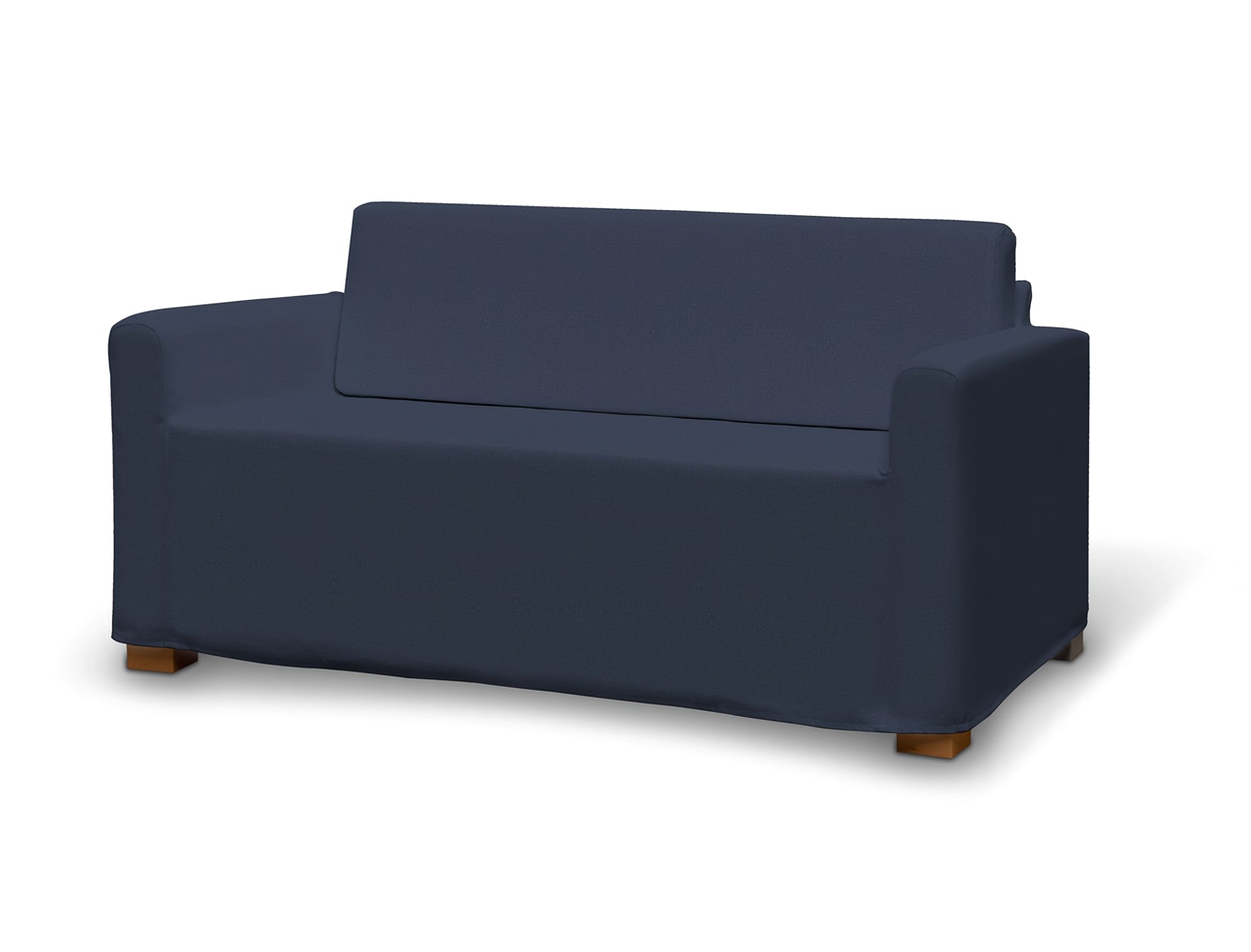 Bezug für Solsta Sofa Farbe dunkelblau Stoff samt