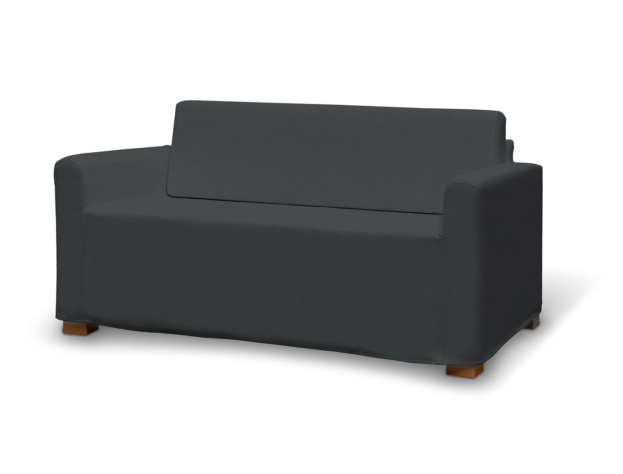 Bezug für Solsta Sofa Farbe grau Stoff samt