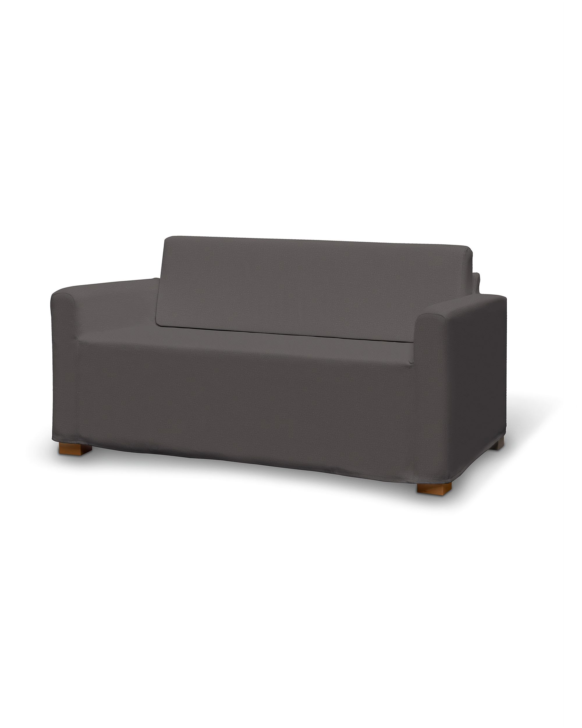 Bezug für Solsta Sofa Farbe braun Stoff samt