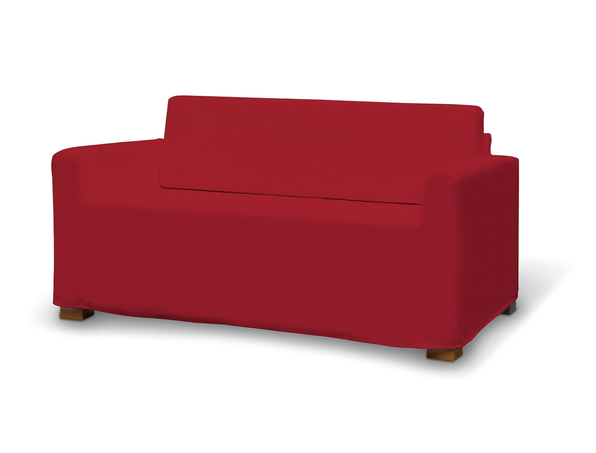 Bezug für Solsta Sofa Farbe rot Stoff strukturiert