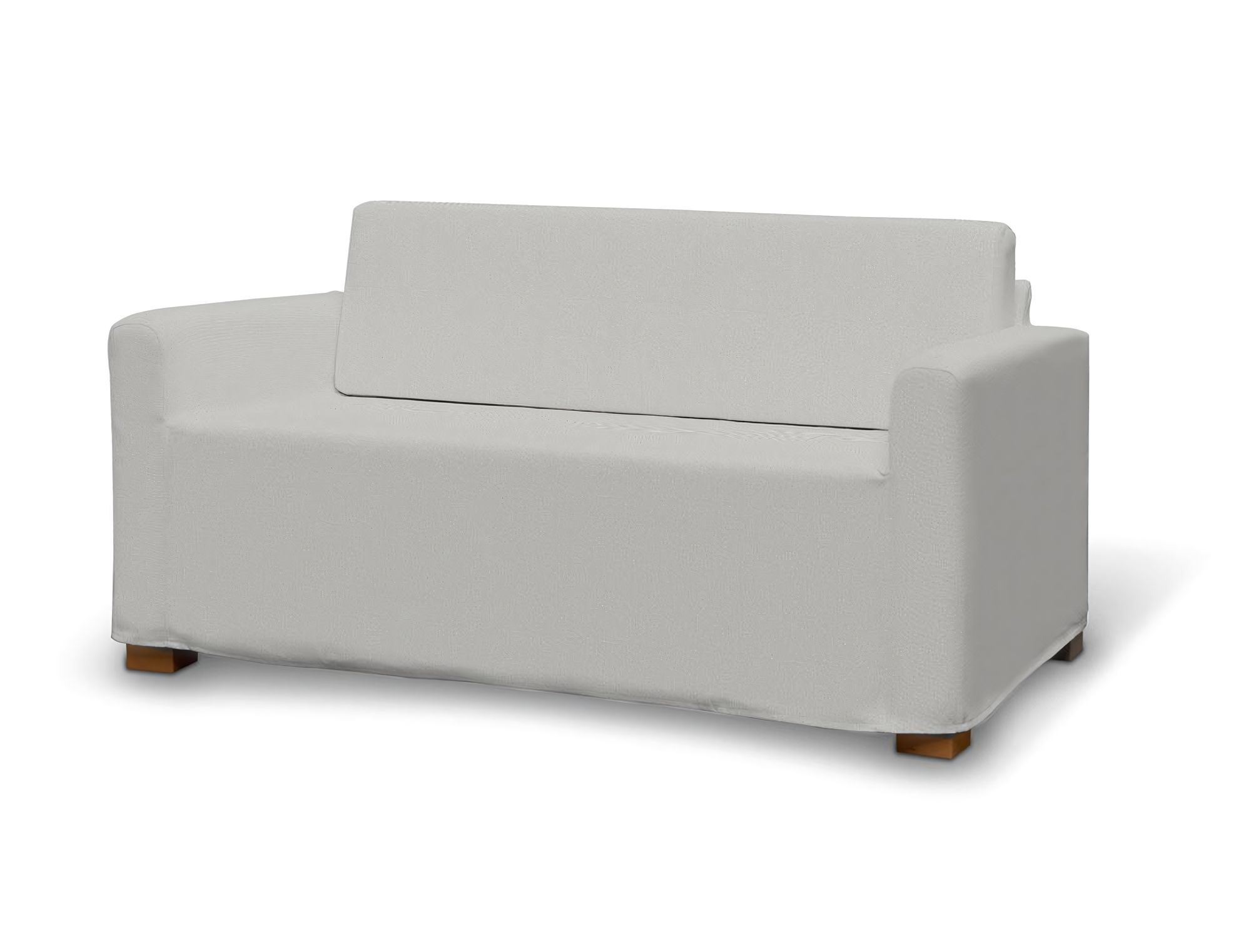 Bezug für Solsta Sofa Farbe grau Stoff strukturiert