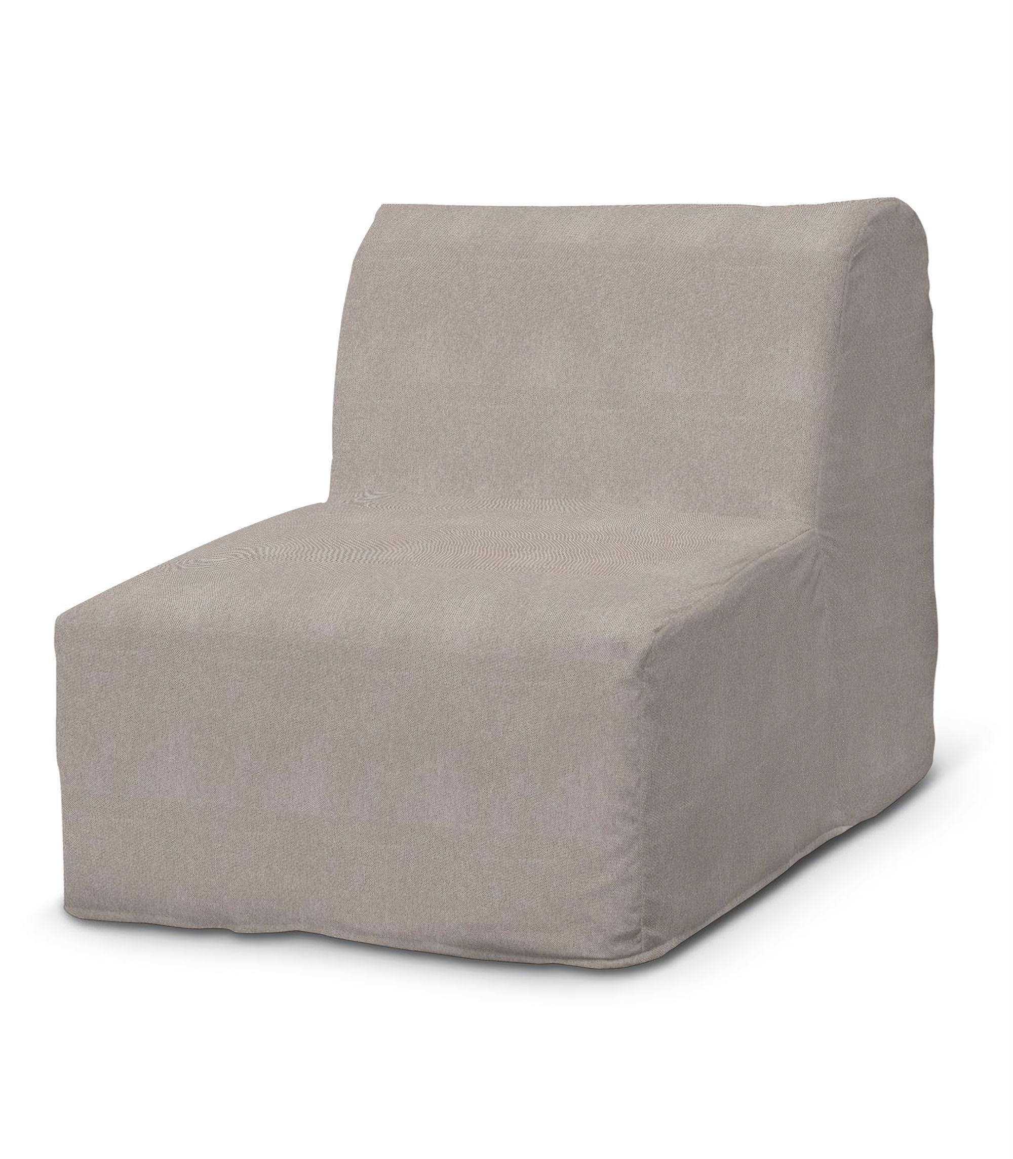 Bezug für Lycksele Sessel Farbe beige Stoff strukturiert