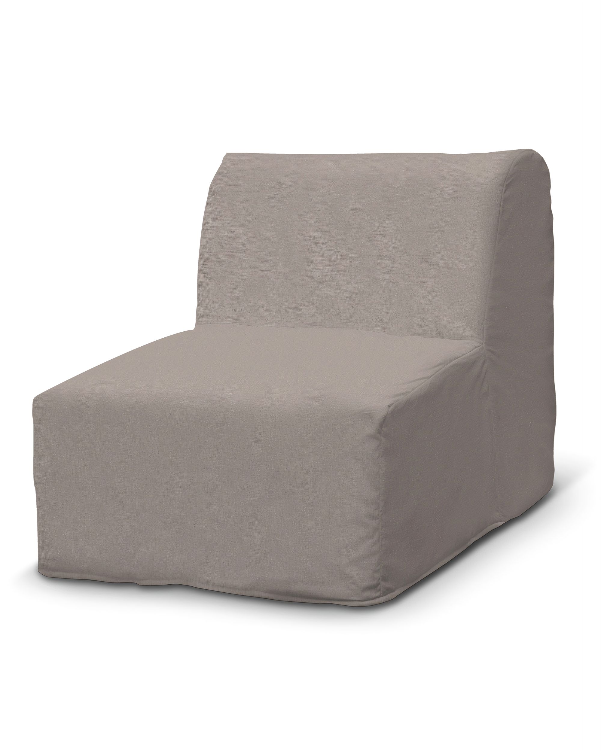 Bezug für Lycksele Sessel Farbe beige Stoff samt