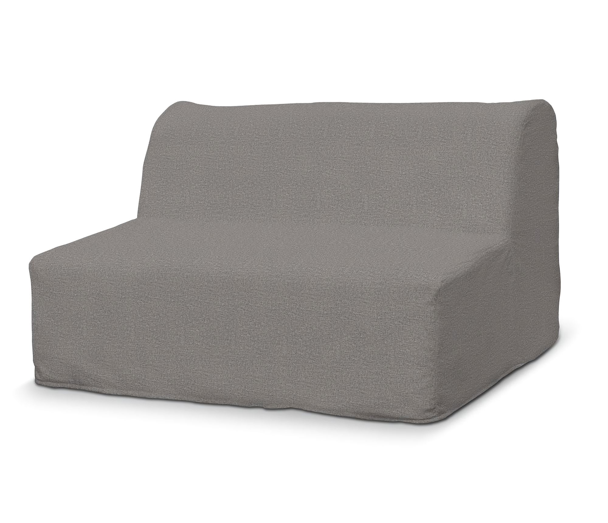 Bezug für Lycksele Sofa Farbe grau Stoff strukturiert