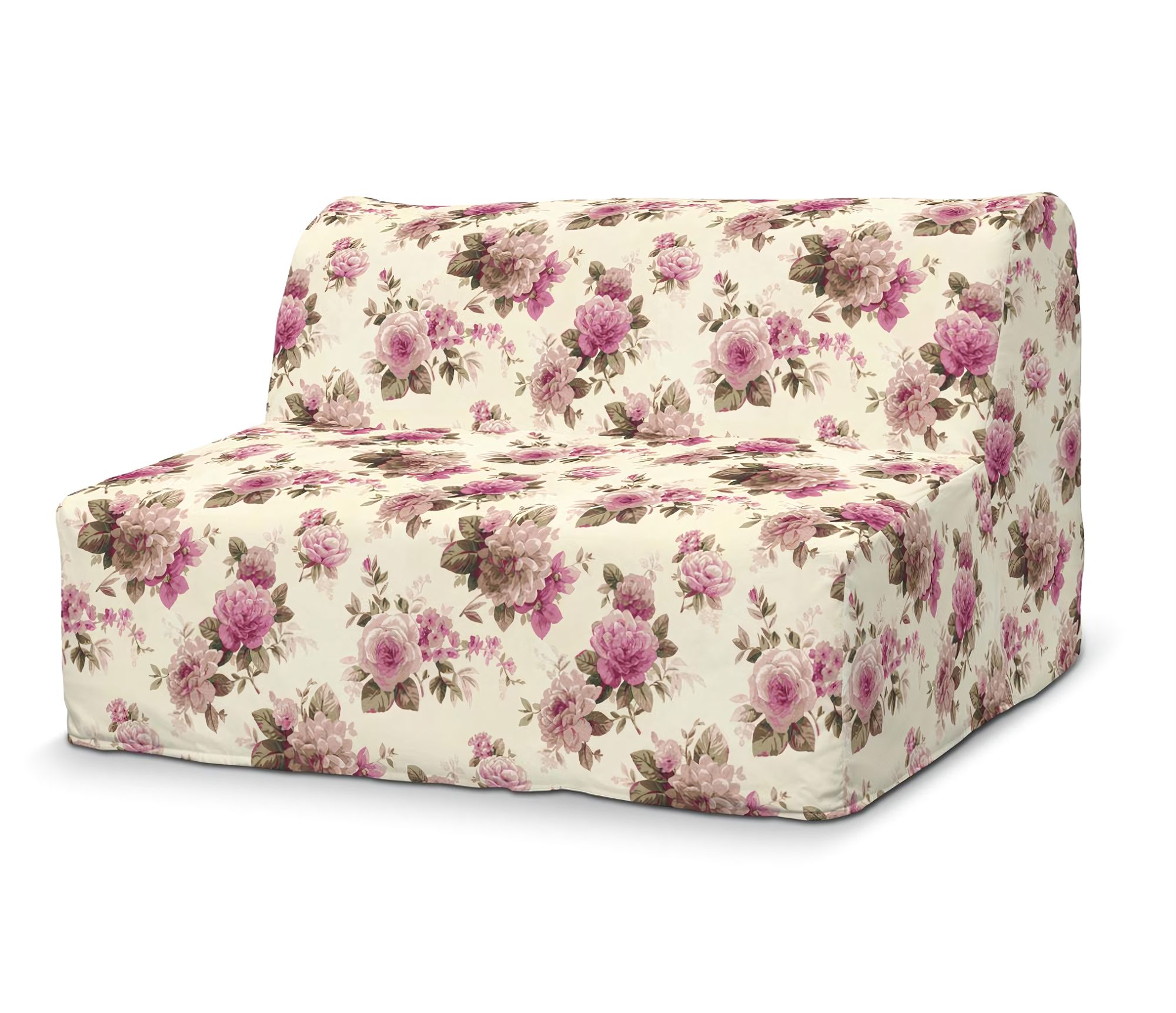 Bezug für Lycksele Sofa Farbe bunt Stoff gemustert