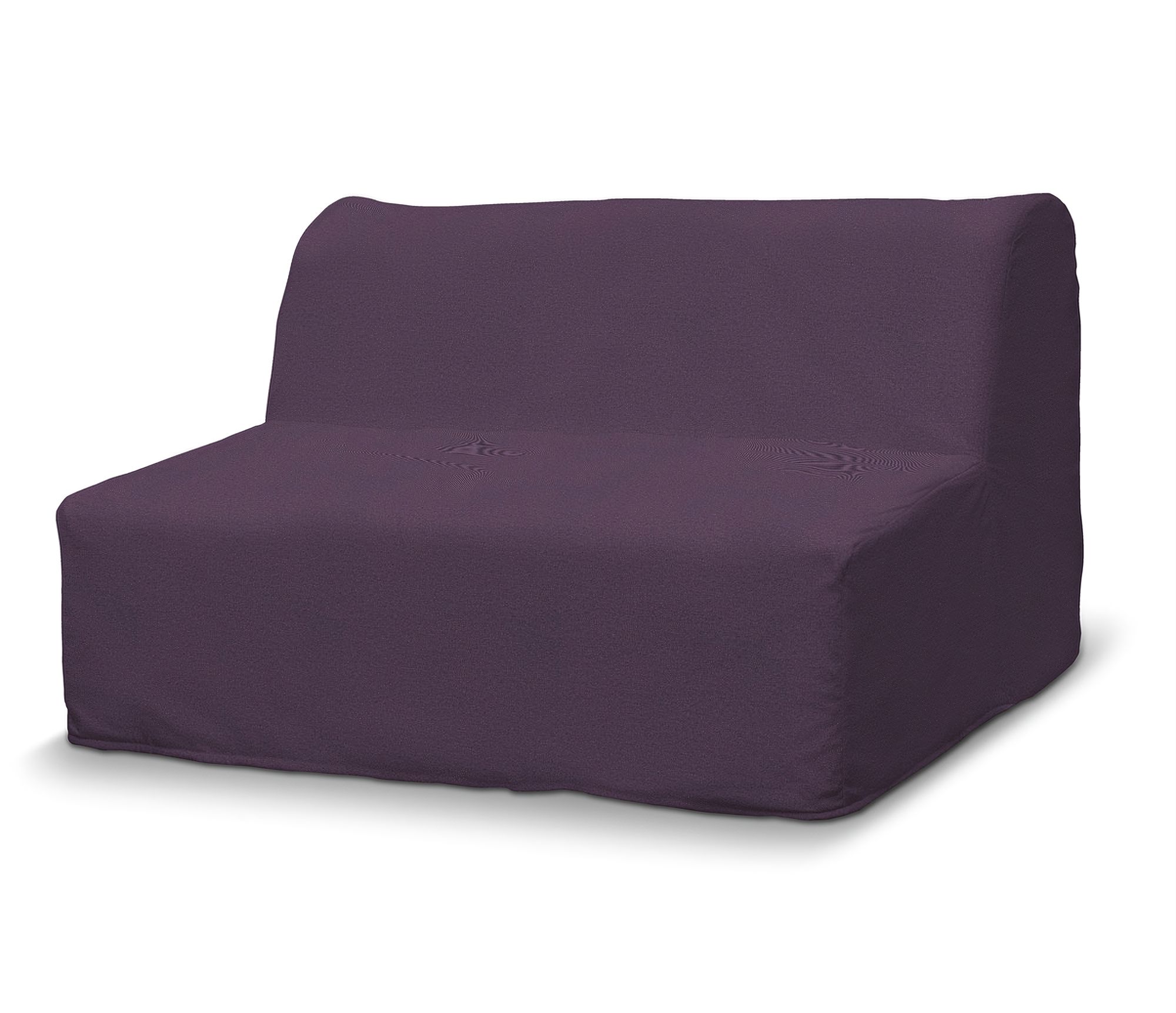 Bezug für Lycksele Sofa Farbe violett Stoff strukturiert
