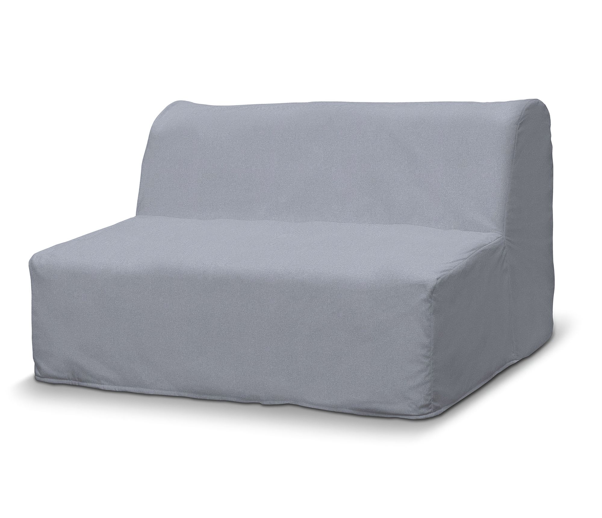 Bezug für Lycksele Sofa Farbe blau Stoff strukturiert
