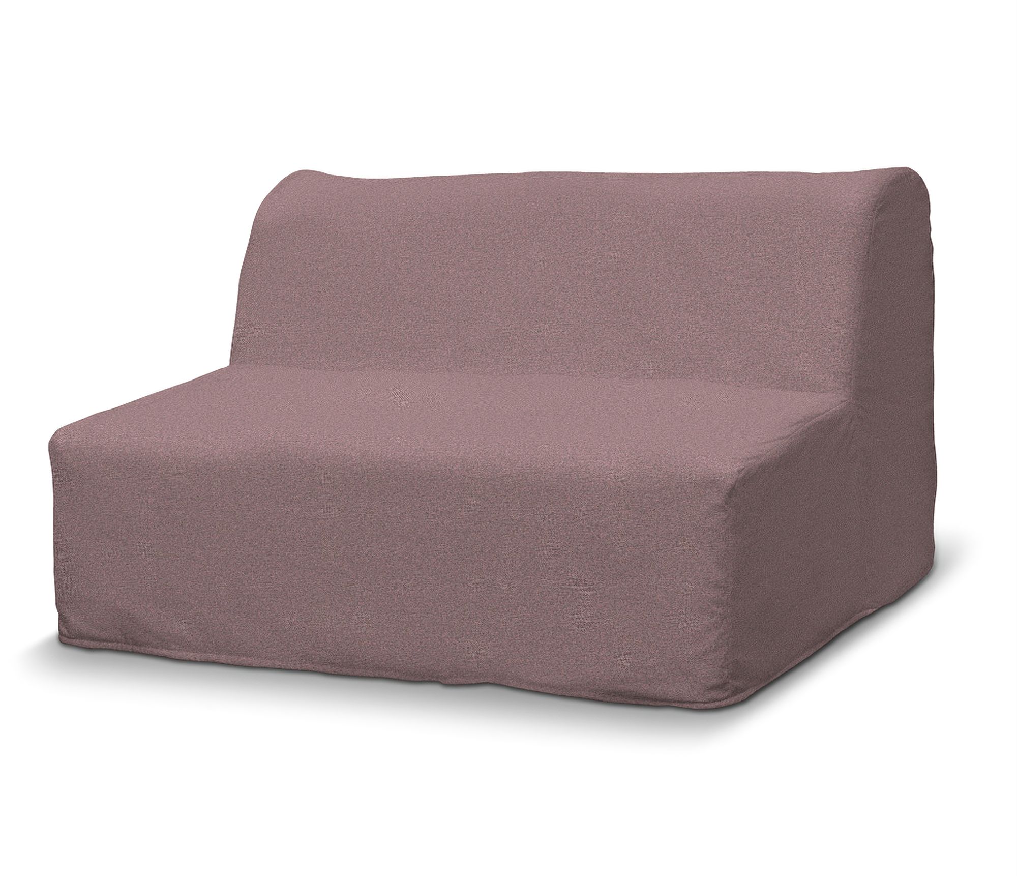 Bezug für Lycksele Sofa Farbe rosa Stoff strukturiert