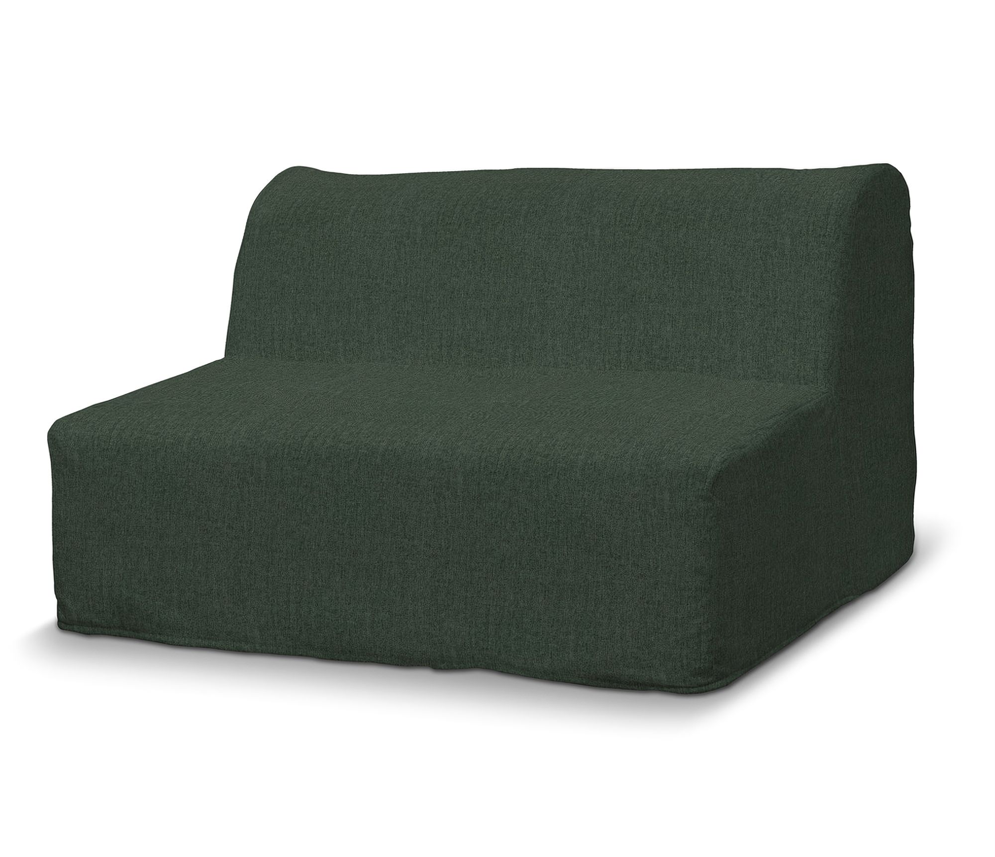 Bezug für Lycksele Sofa Farbe grün Stoff strukturiert