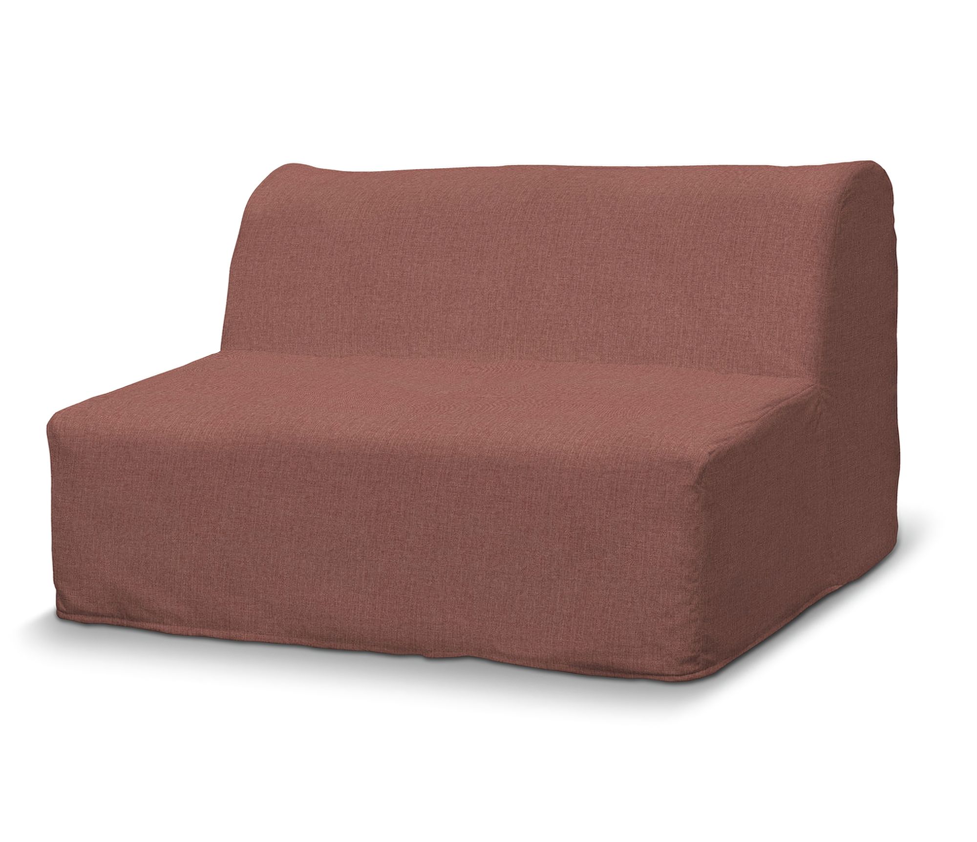 Bezug für Lycksele Sofa Farbe braun Stoff strukturiert