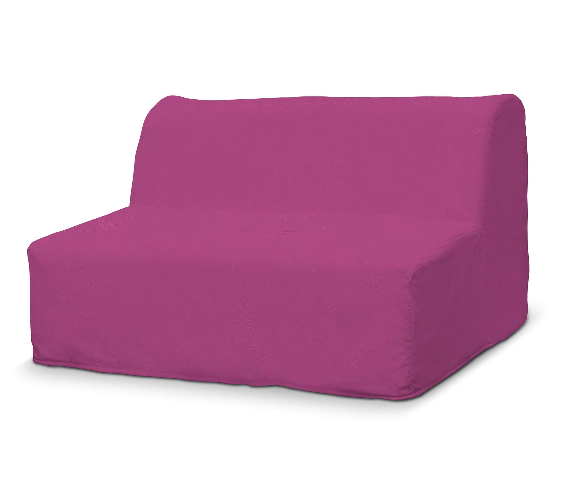 Bezug für Lycksele Sofa Farbe rosa Stoff strukturiert