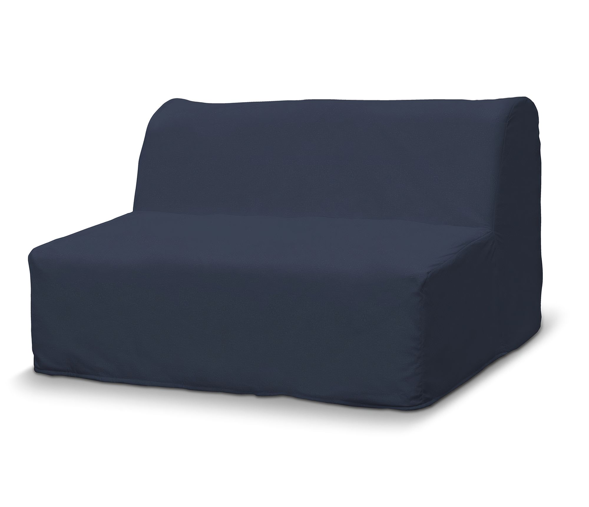 Bezug für Lycksele Sofa Farbe dunkelblau Stoff samt