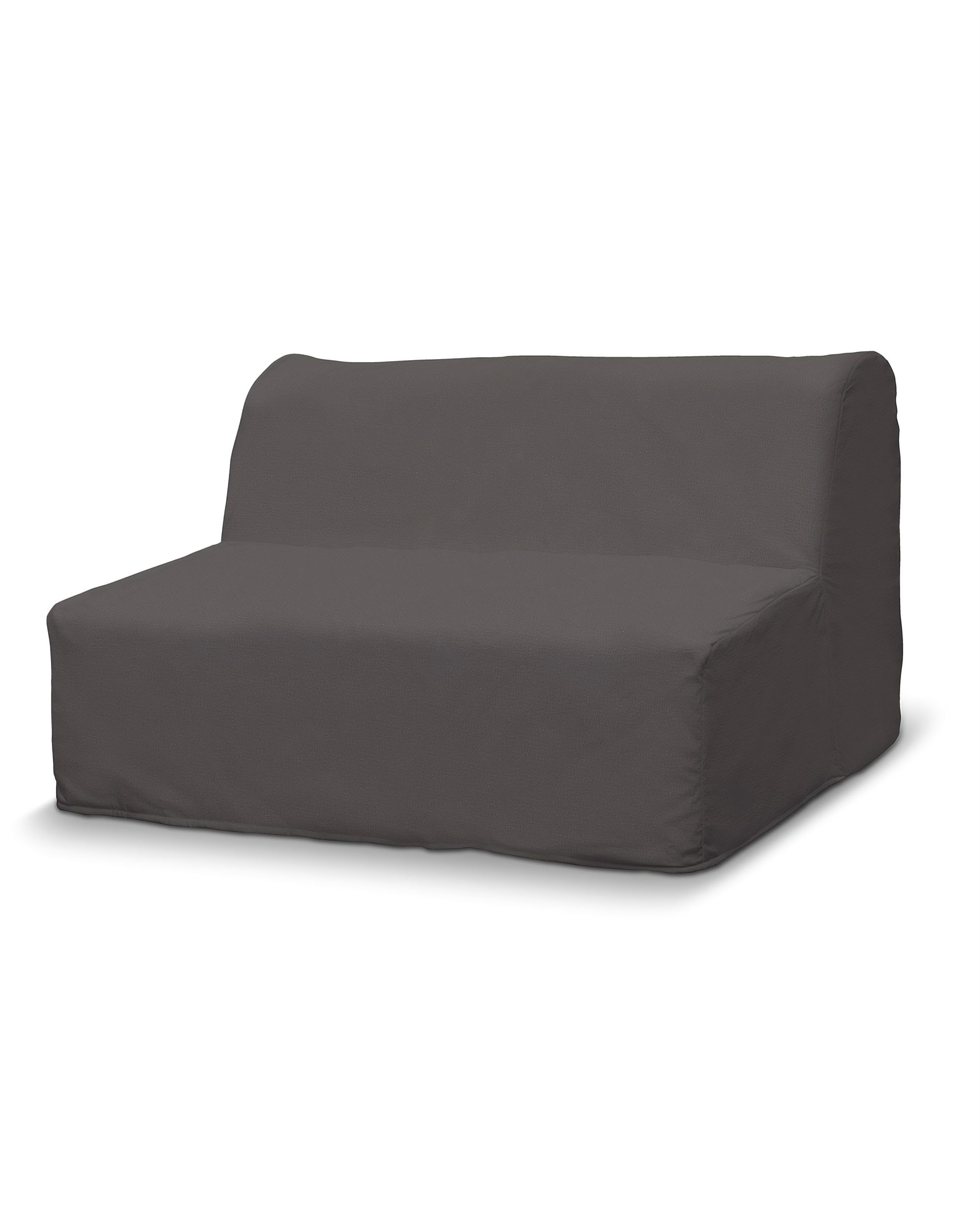 Bezug für Lycksele Sofa Farbe braun Stoff samt