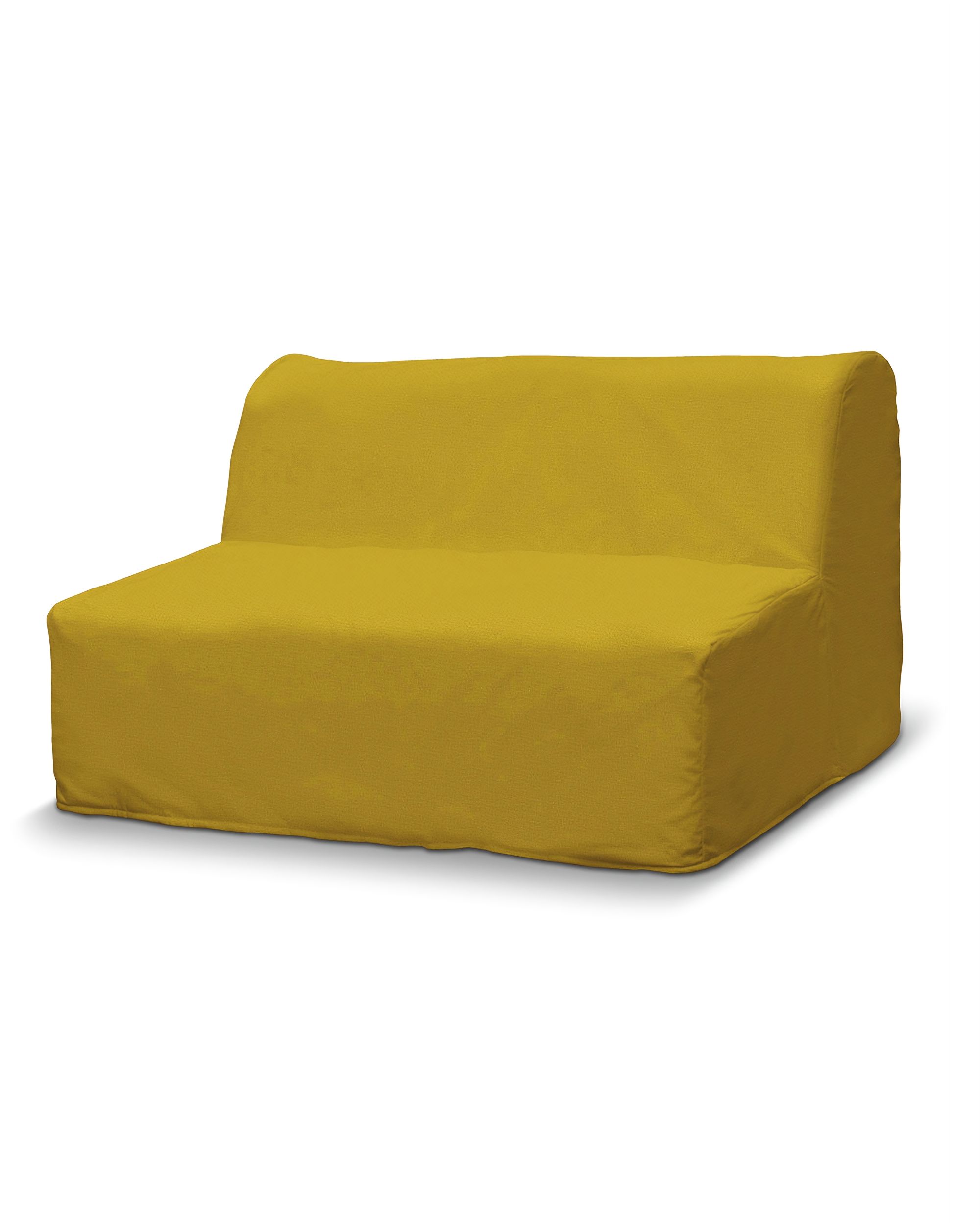 Bezug für Lycksele Sofa Farbe gelb Stoff samt