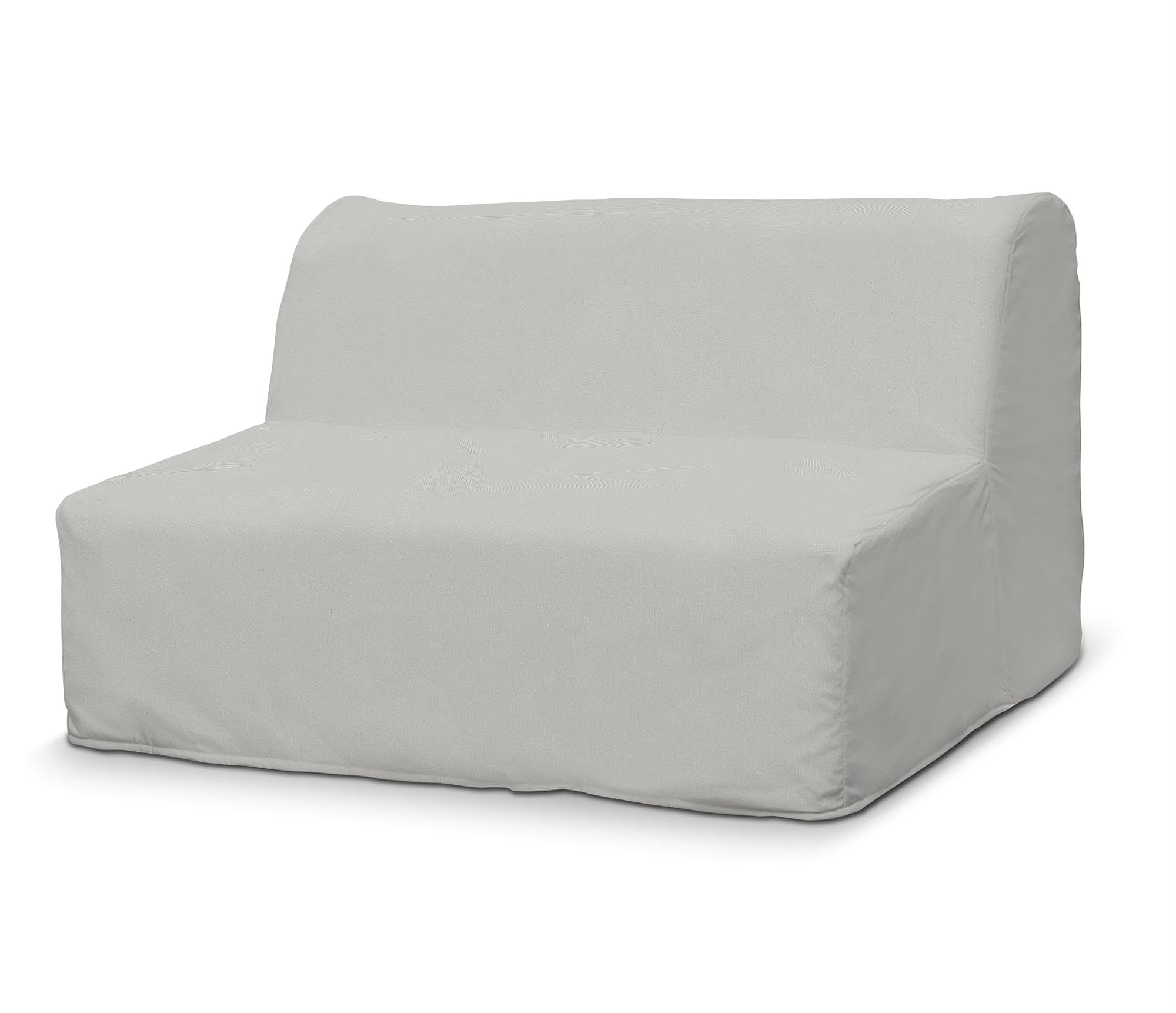 Bezug für Lycksele Sofa Farbe grau Stoff strukturiert