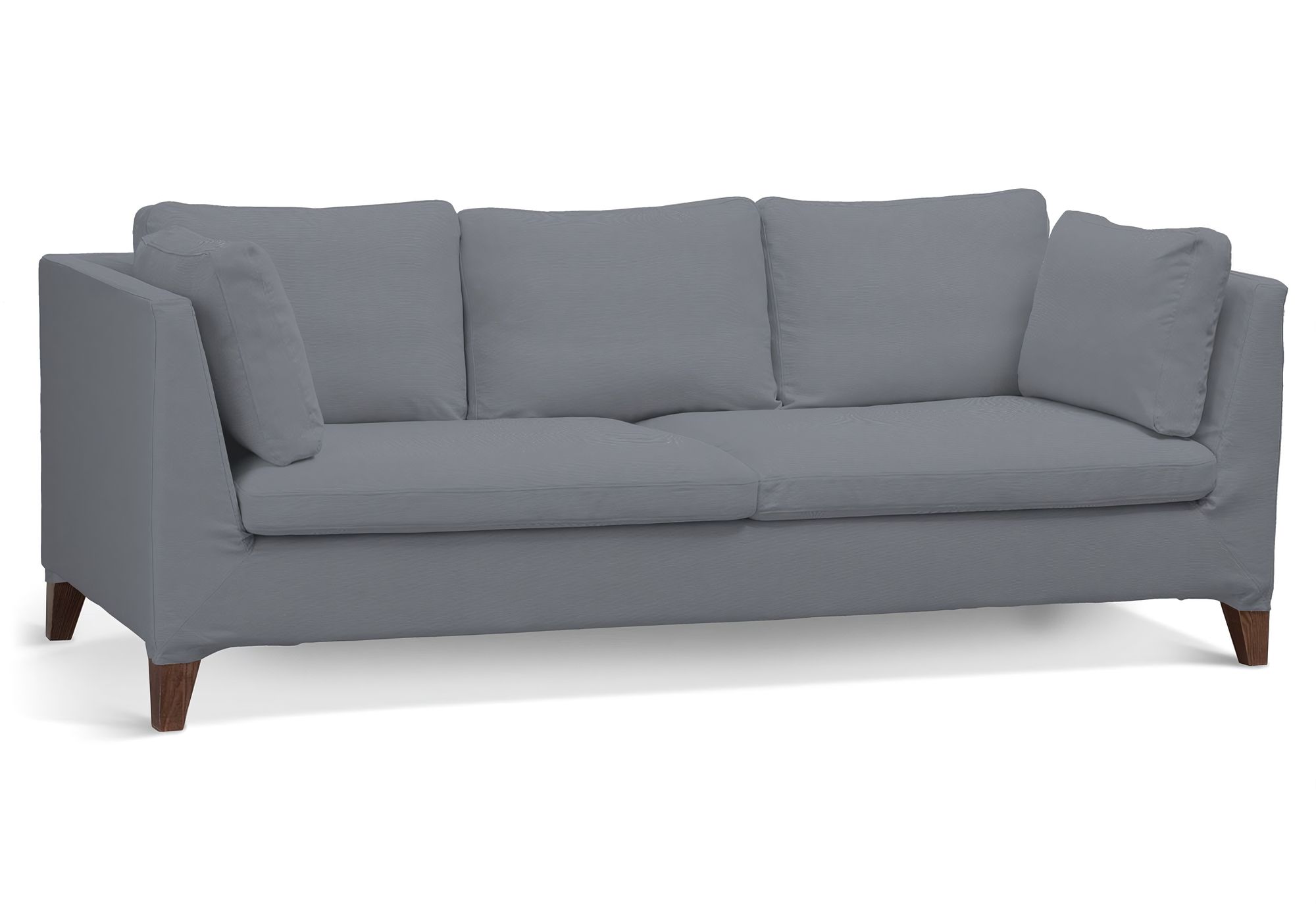 Bezug für Stockholm 3-Sitzer Sofa Farbe grau