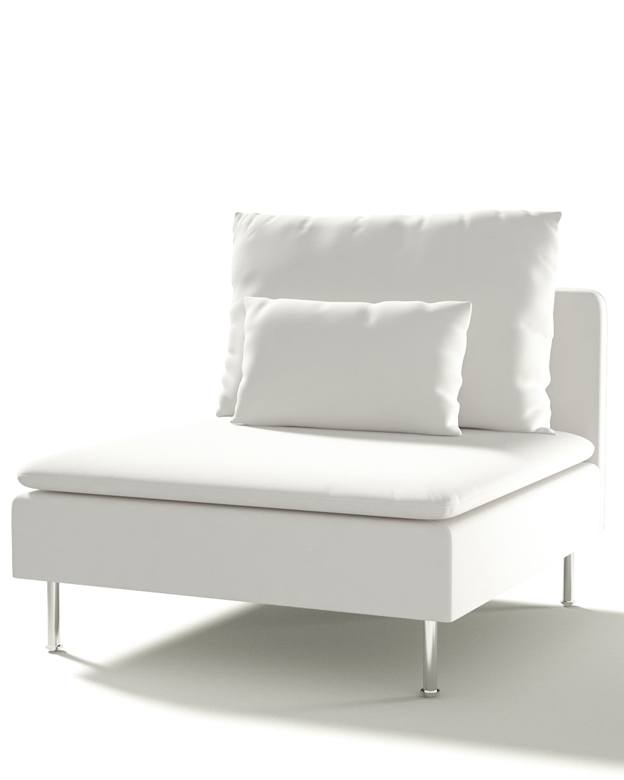 Bezug für Söderhamn Sitzelement 1 Farbe weiß