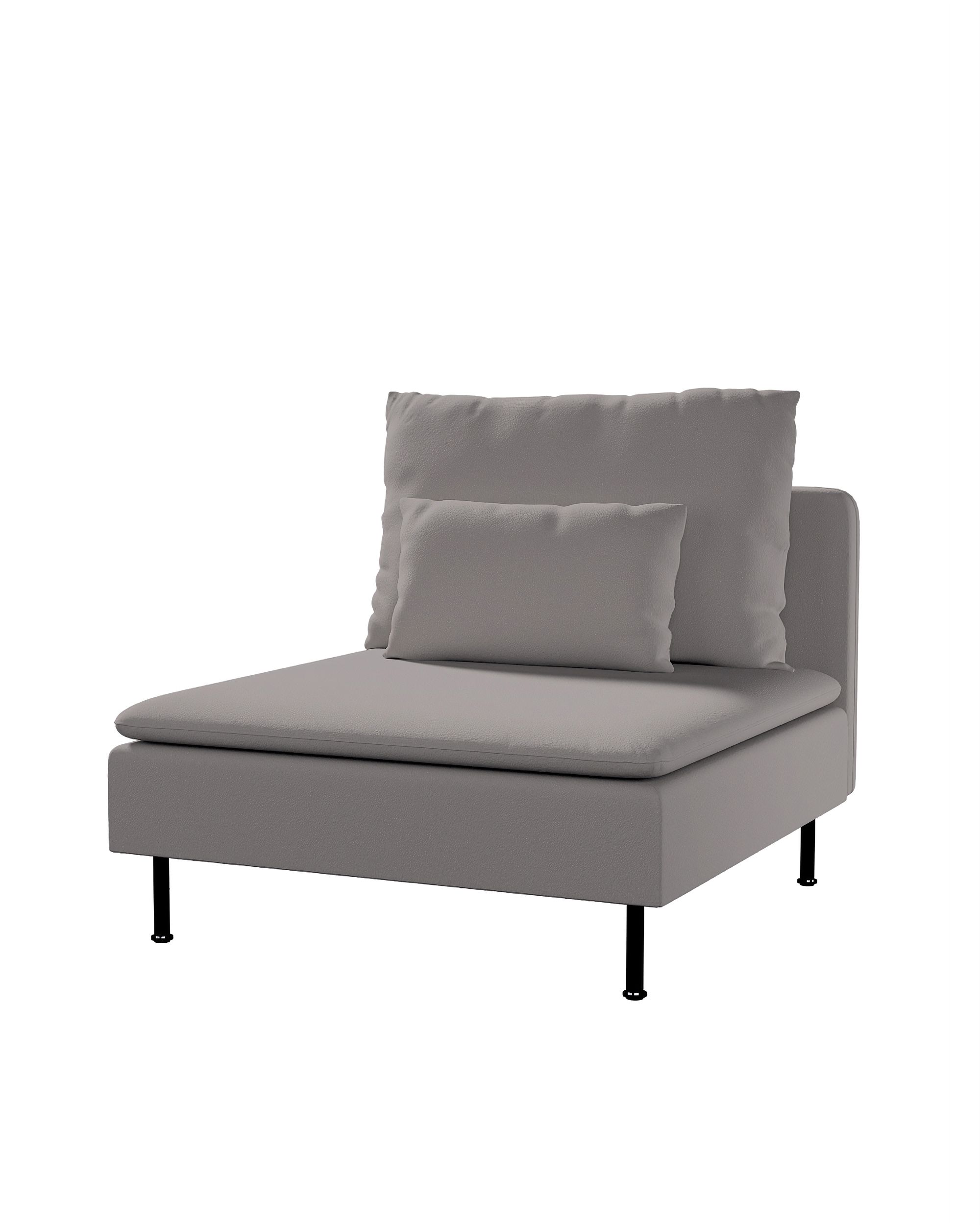 Bezug für Söderhamn Sitzelement 1 Farbe beige Stoff strukturiert