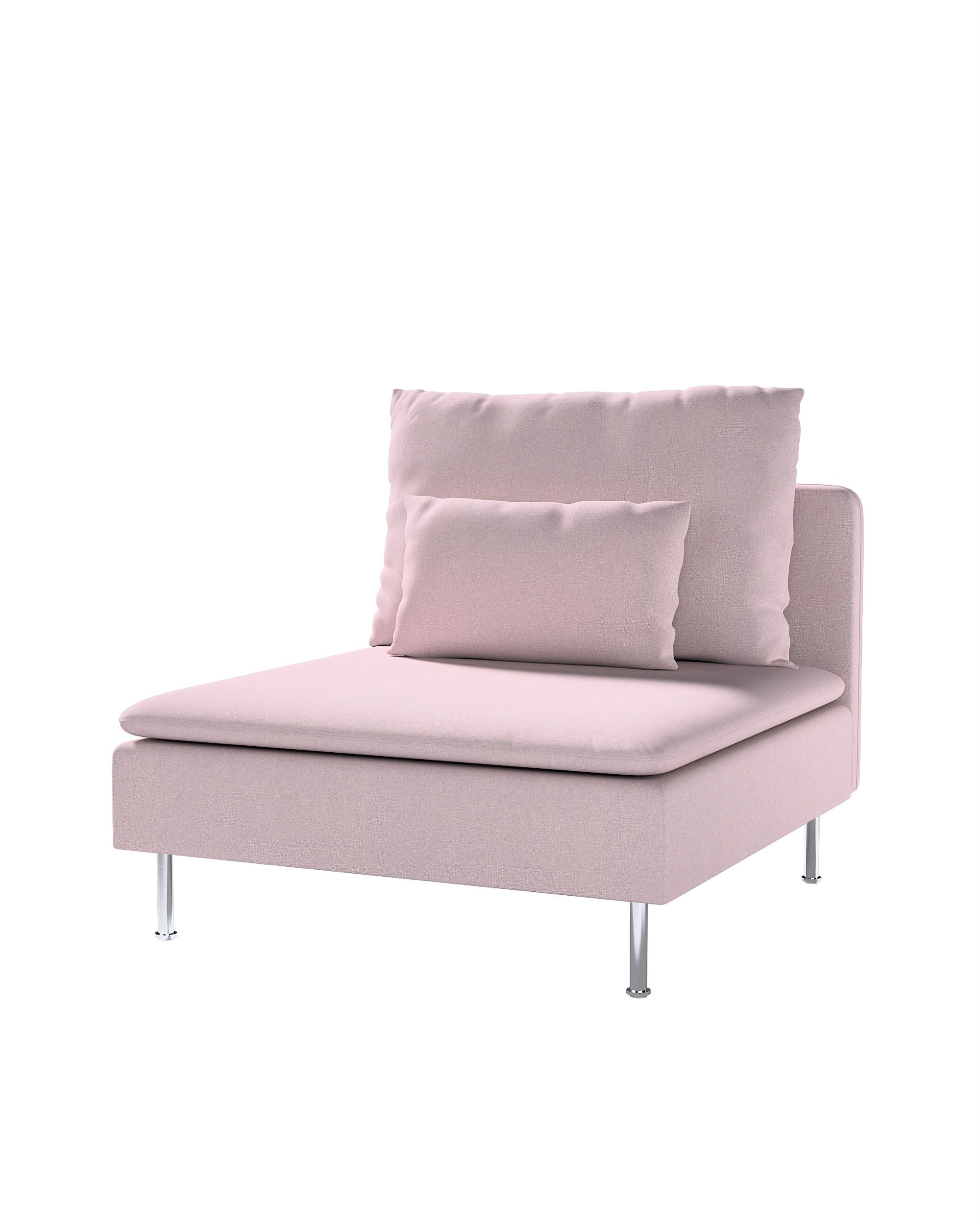 Bezug für Söderhamn Sitzelement 1 Farbe rosa Stoff strukturiert