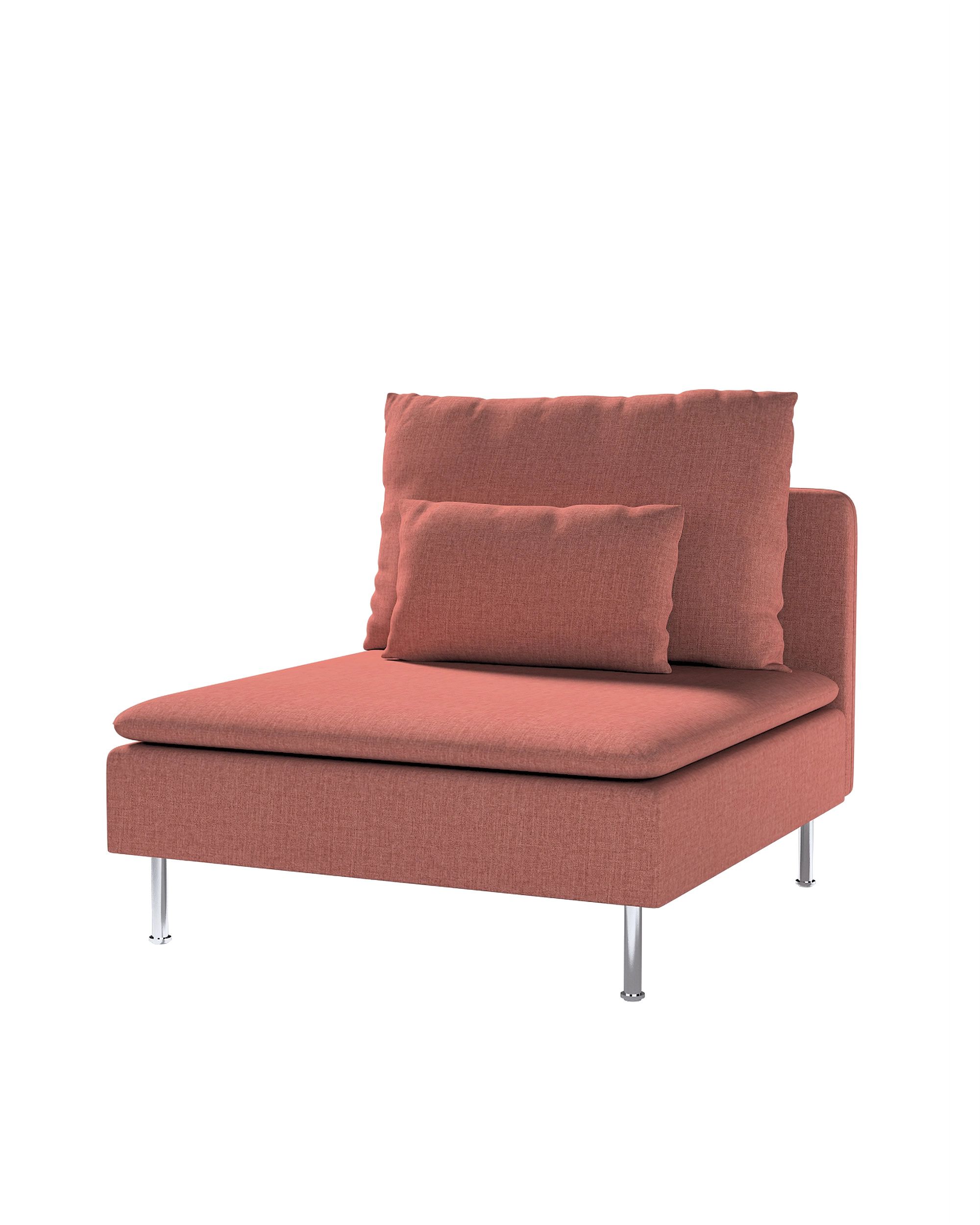 Bezug für Söderhamn Sitzelement 1 Farbe braun Stoff strukturiert