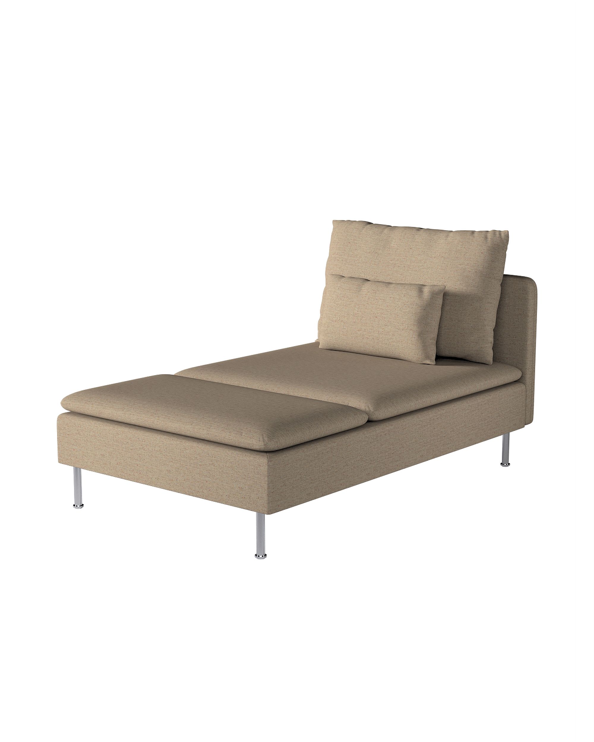 Bezug für Söderhamn Recamiere Farbe beige Stoff strukturiert