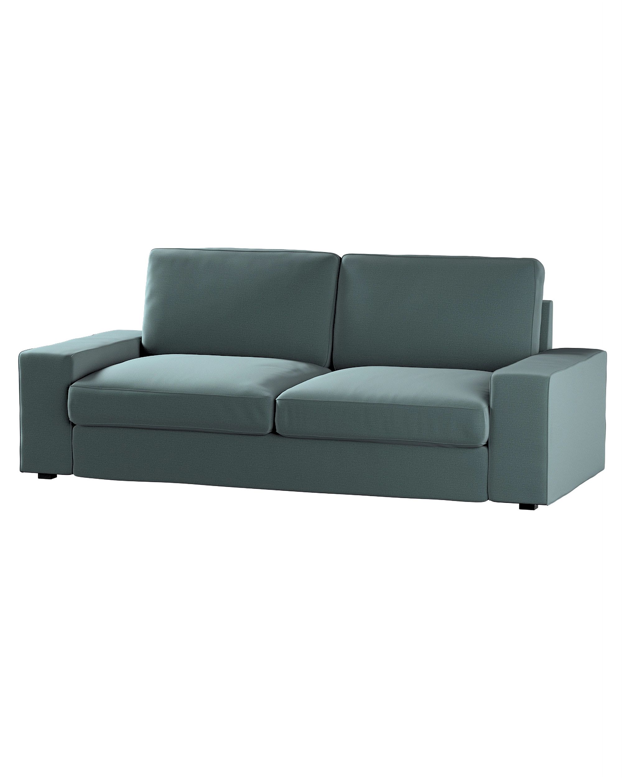 Bezug für Kivik 3-er Bettsofa Farbe grün Stoff samt
