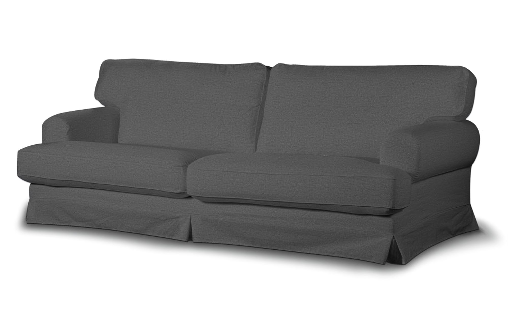 Bezug für Ekeskog Schlafsofa Farbe grau Stoff strukturiert
